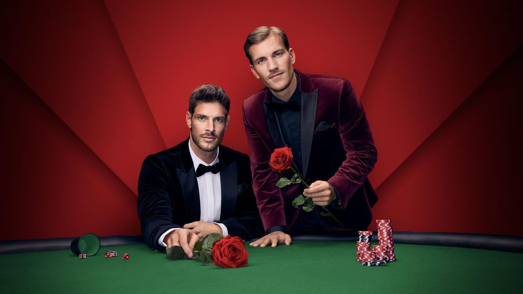 Martin Braun (links) und Felix Stein sind die neuen „Bachelors“ bei RTL.