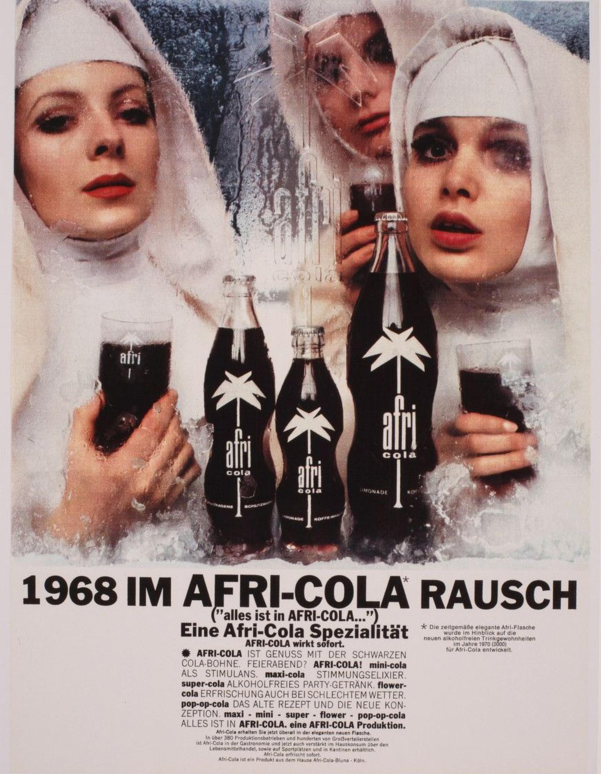 Wilp, Charles, Afri-Cola Nonnen - Anzeige (Reprint), , , rba_d048067.