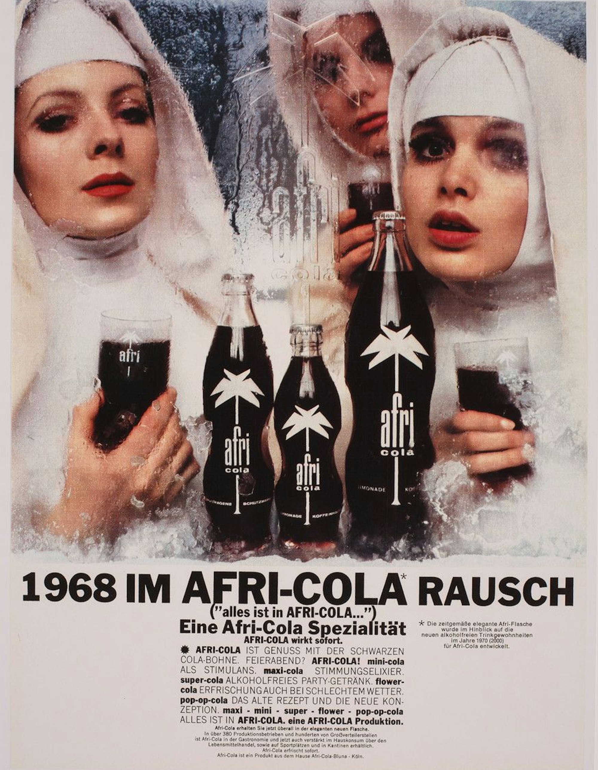 Wilp, Charles, Afri-Cola Nonnen - Anzeige (Reprint), , , rba_d048067.