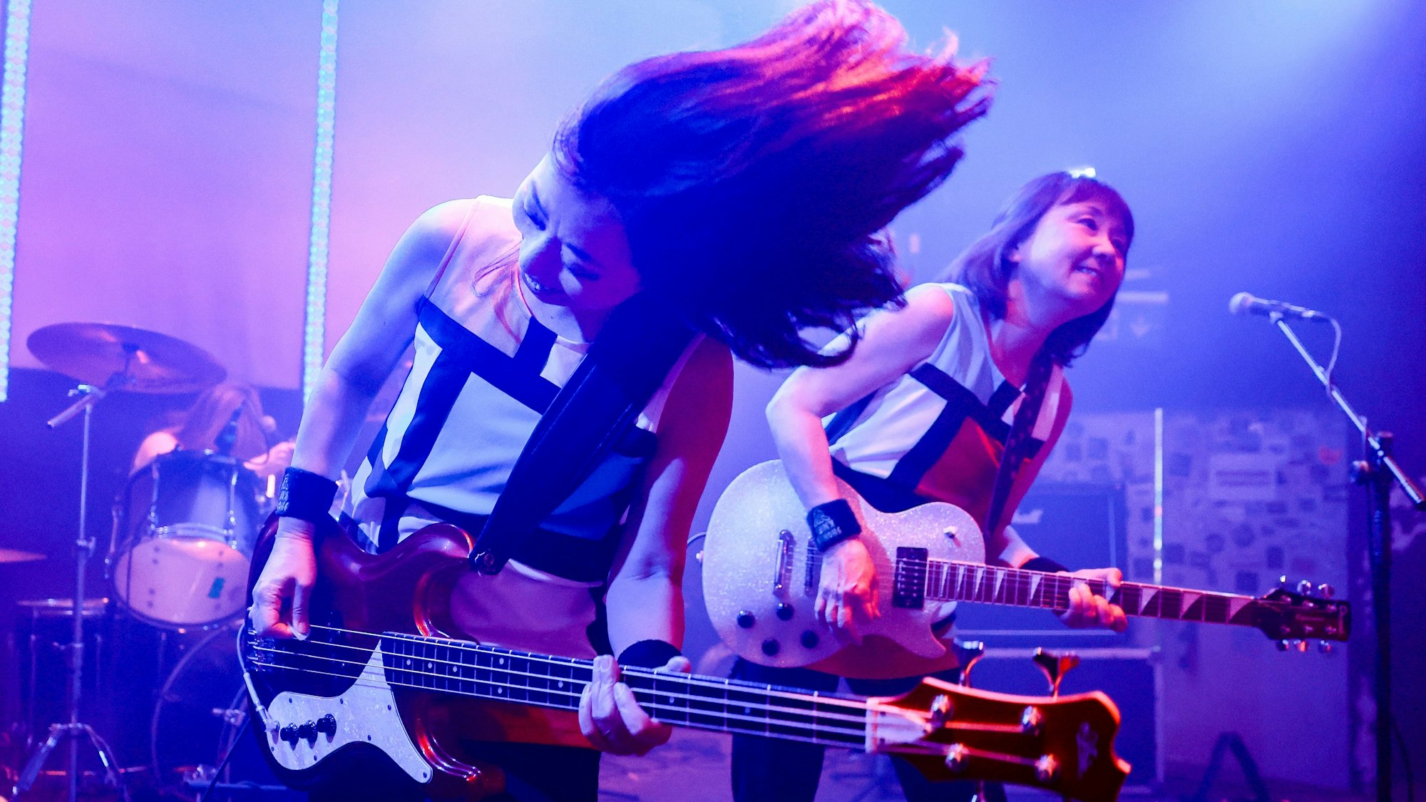 05.05.2025, Köln: Konzert von der Band Shonen Knife im Helios 37.
Foto: Michael Bause