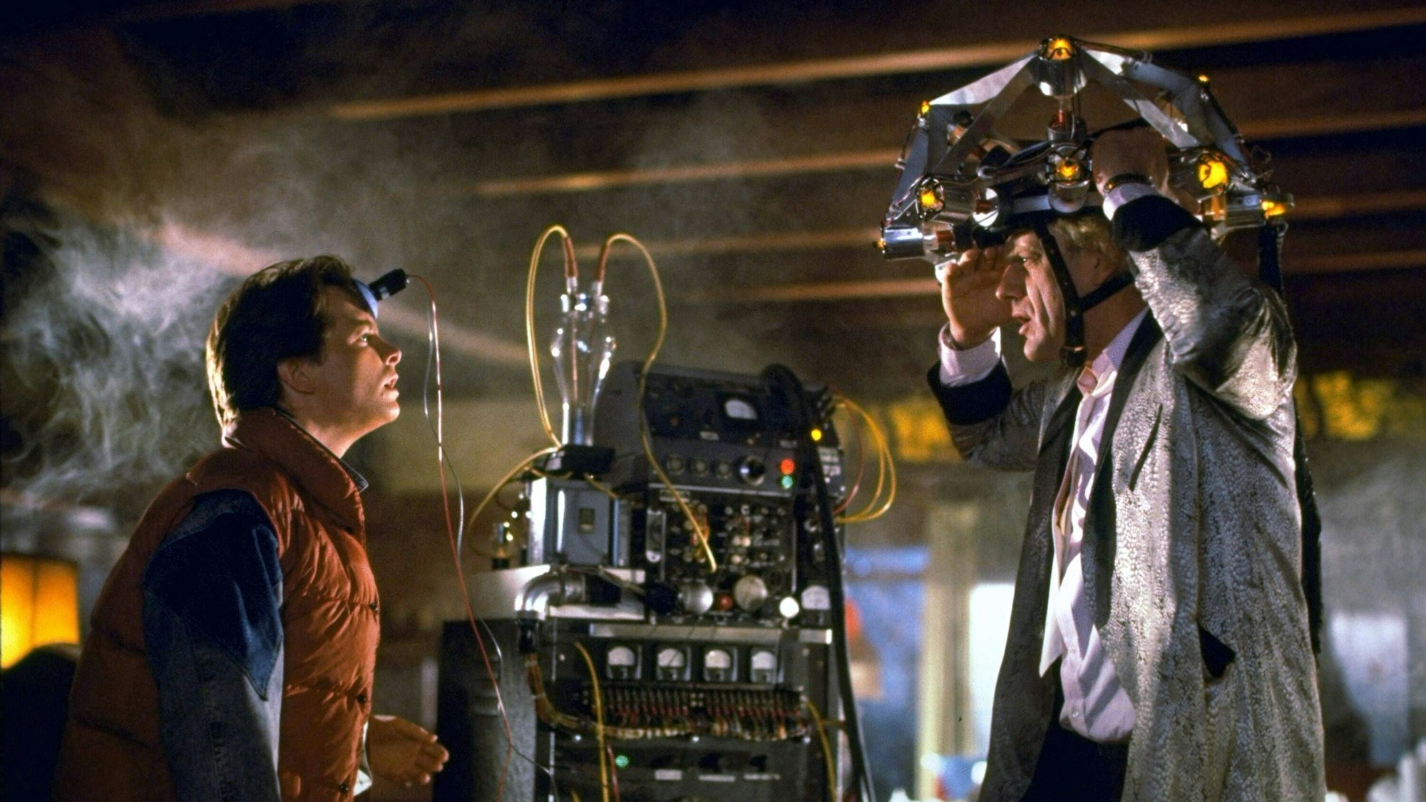 Szene aus „Zurück in die Zukunft“.