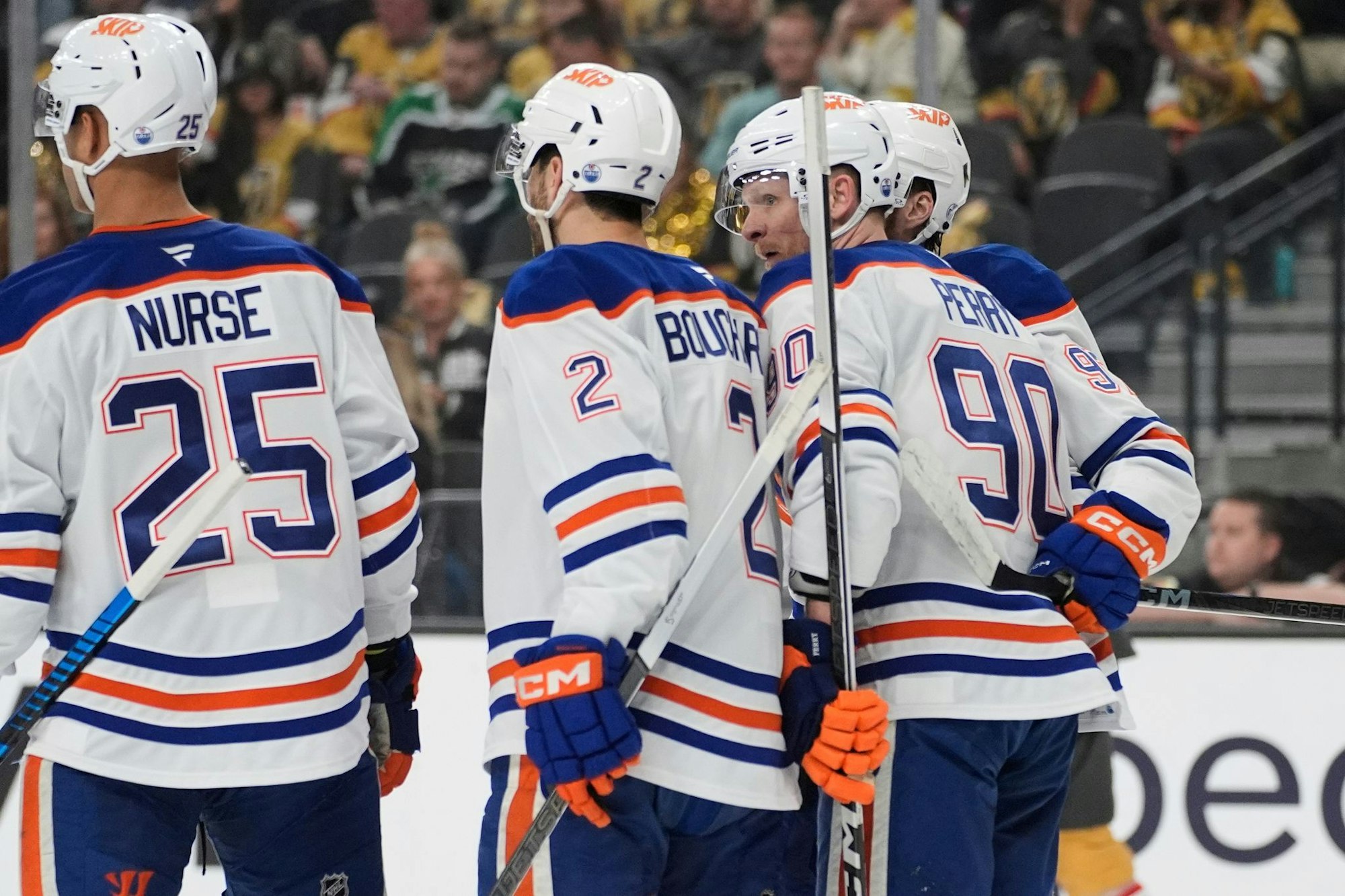 Die Oilers erzielten vier Treffer in Las Vegas - das reichte zum Sieg.