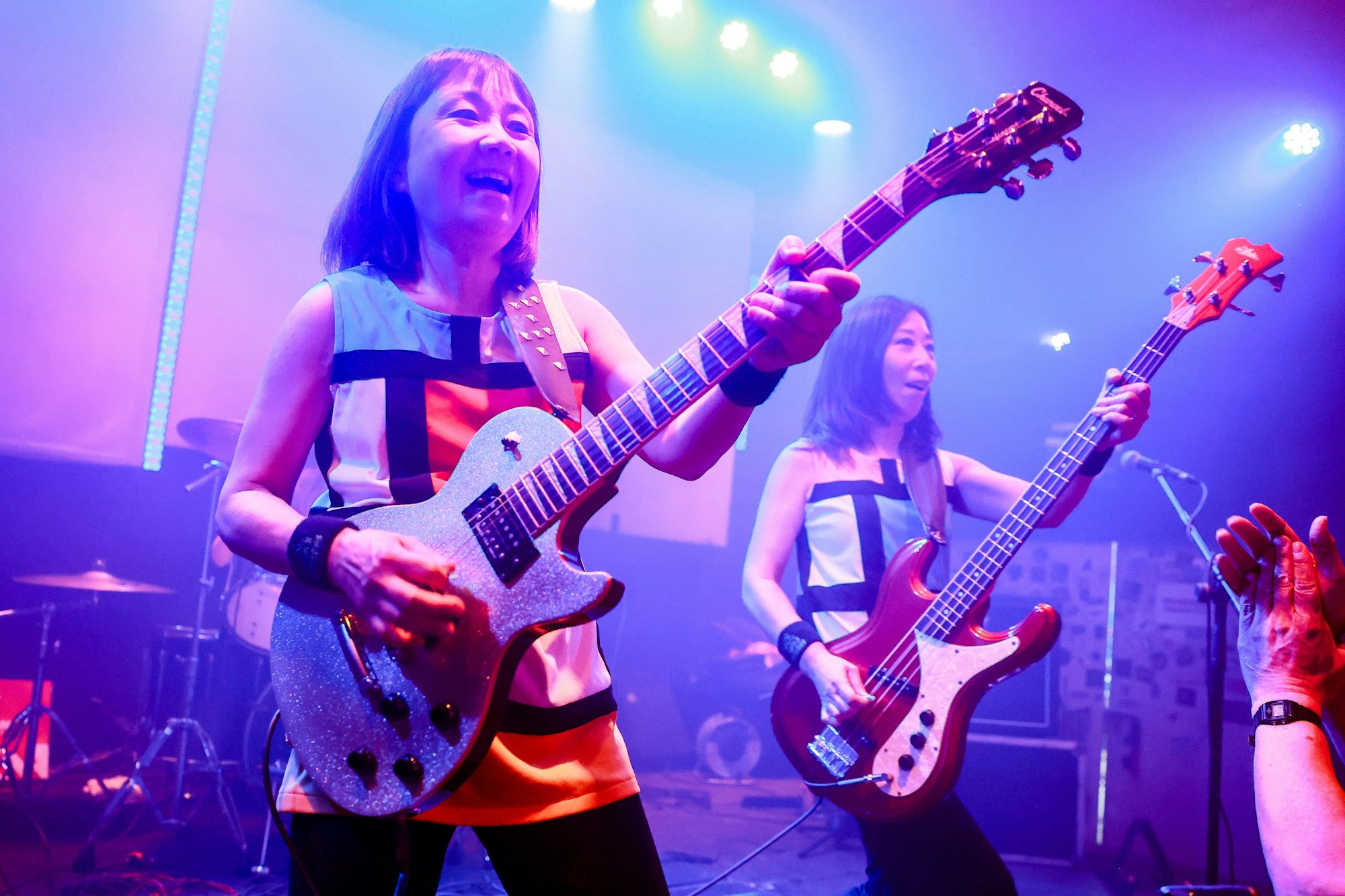 05.05.2025, Köln: Konzert von der Band Shonen Knife im Helios 37.
Foto: Michael Bause