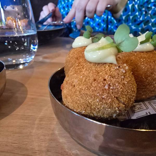 Bitterballen im Restaurant „The Dutch“