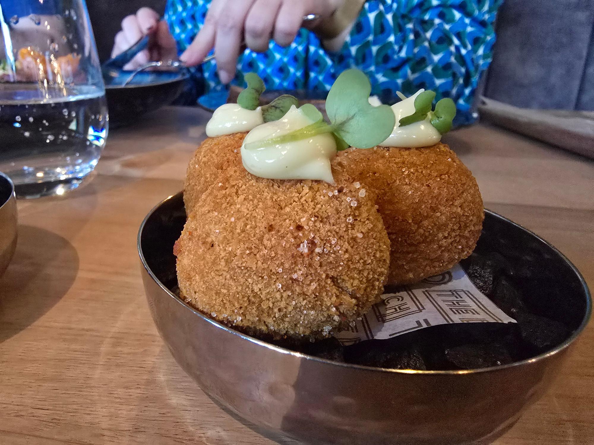 Bitterballen im Restaurant „The Dutch“