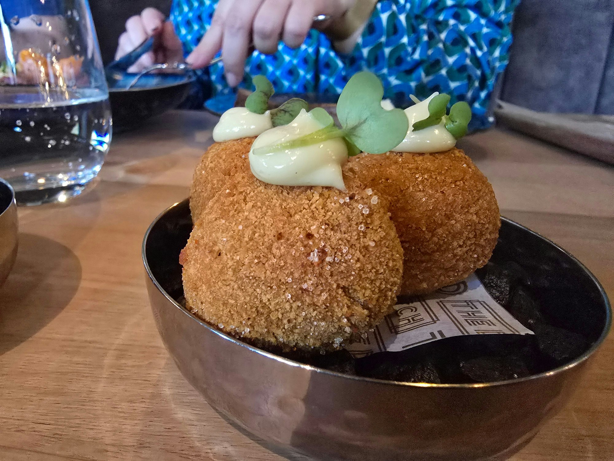 Bitterballen im Restaurant „The Dutch“