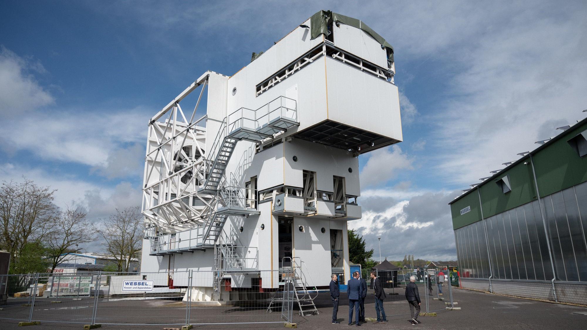 Präsentation Fred Young Submillimeter Telescope (FYST), Astrophysik, Atakama Wüste, Forschung, Wissenschaft, Foto: Jana Bauch