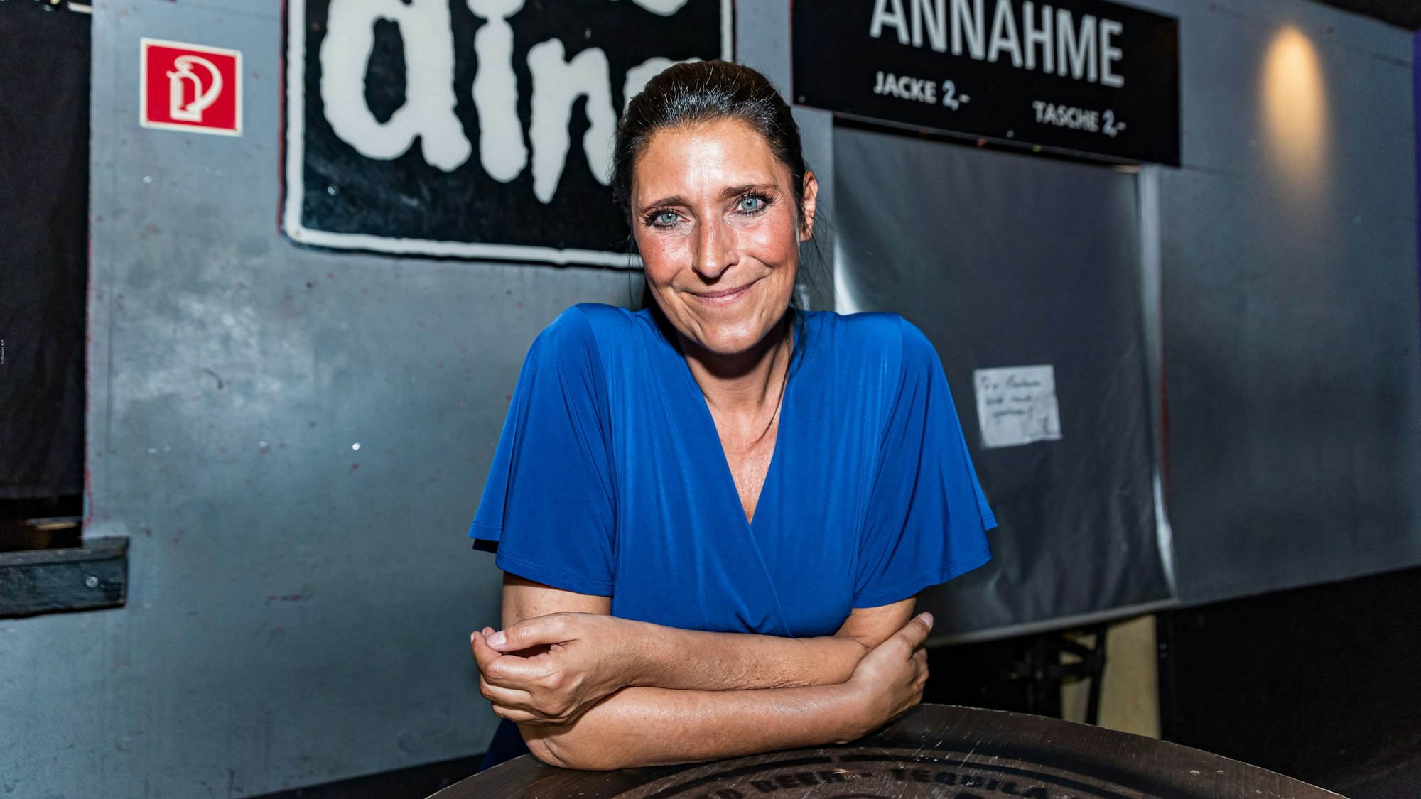 Das Bild zeigt Claudia Wecker vom Studentenclub „Das Ding“. Wecker engagiert sich für das Kwartier Latäng. (Archivbild)