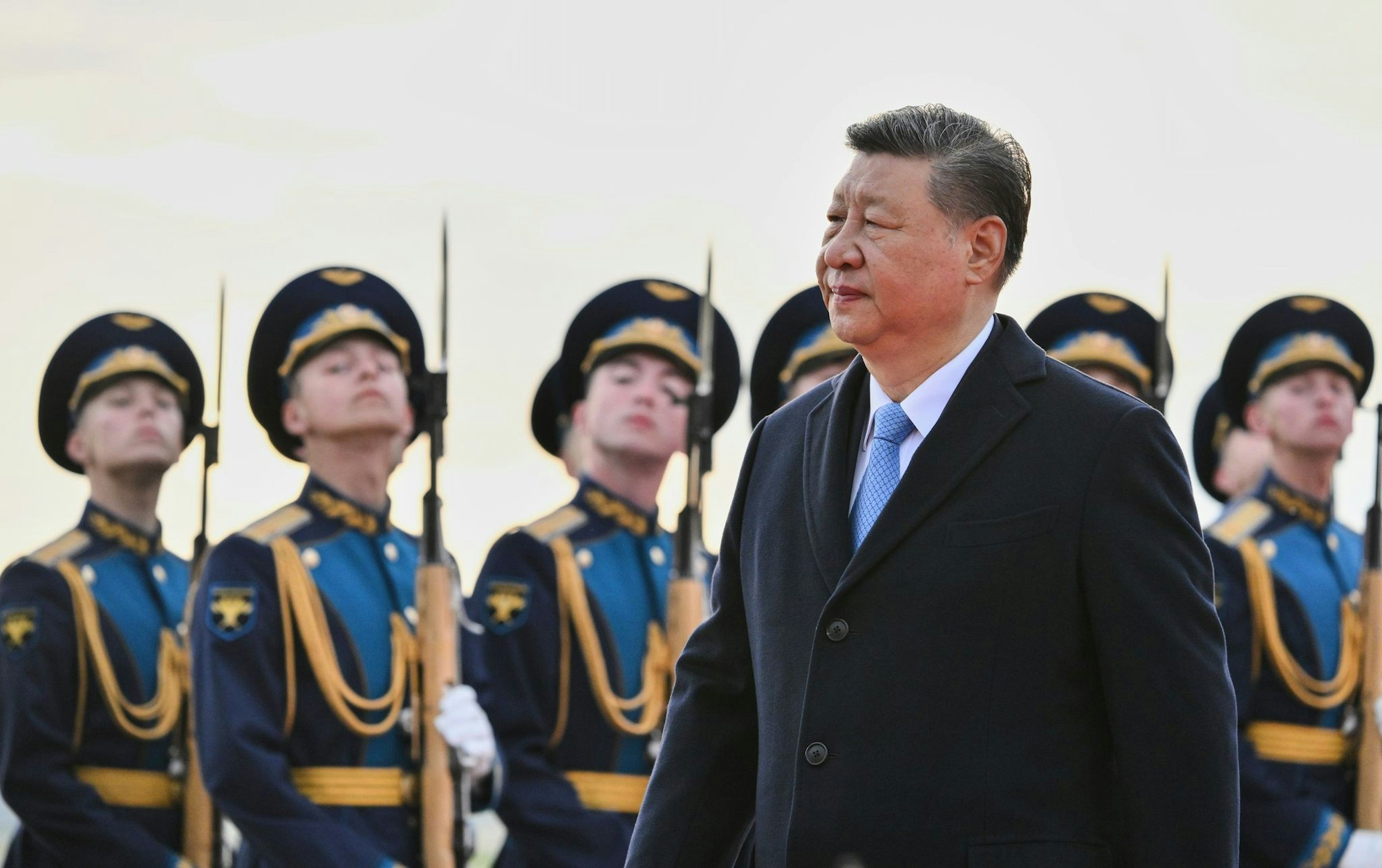 Chinas Staatschef Xi Jinping ist der wichtigste Gast beim russischen Weltkriegsgedenken.
