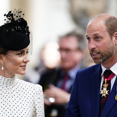 Der 80. Jahrestag des VE-Day: Prinz William und Prinzessin Kate nehmen am 8. Mai 2025 an einem Dankgottesdienst in der Westminster Abbey in London teil.