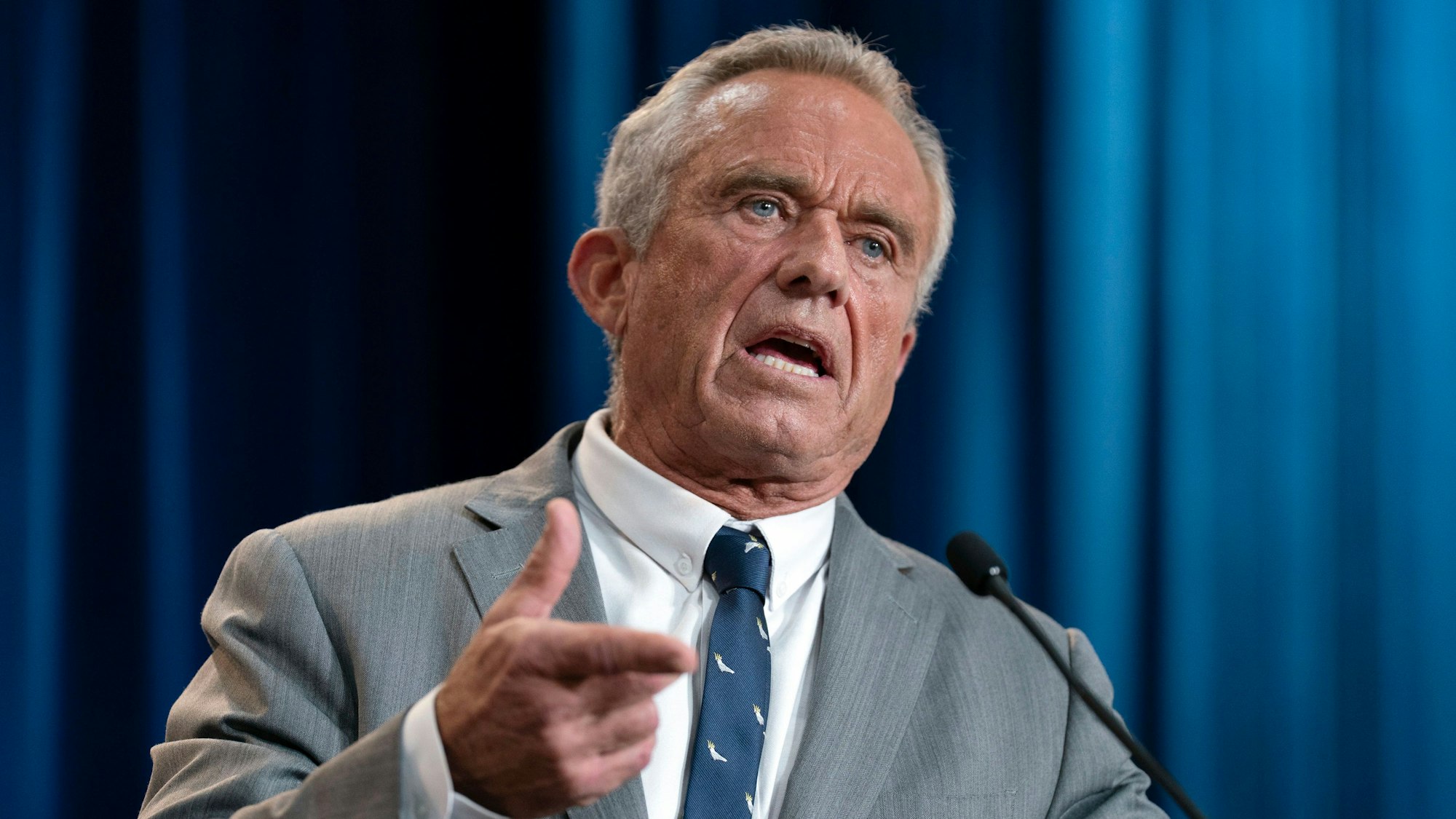 Die neue oberste US-Ärztin wird eng mit ihm zusammenarbeiten: US-Gesundheitsminister Robert F. Kennedy Jr.