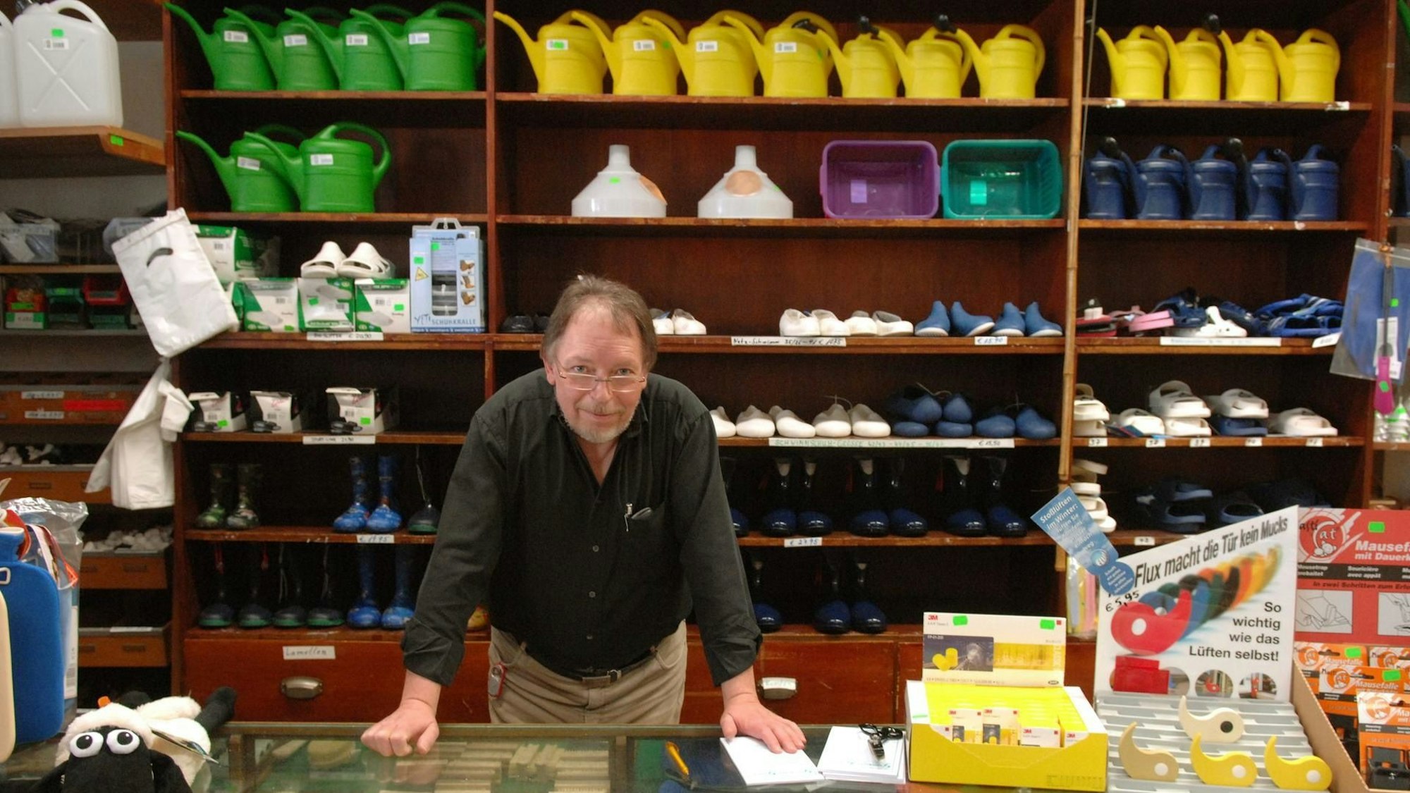 Gerhard Zilles führte zuletzt „Gummi Grün“.