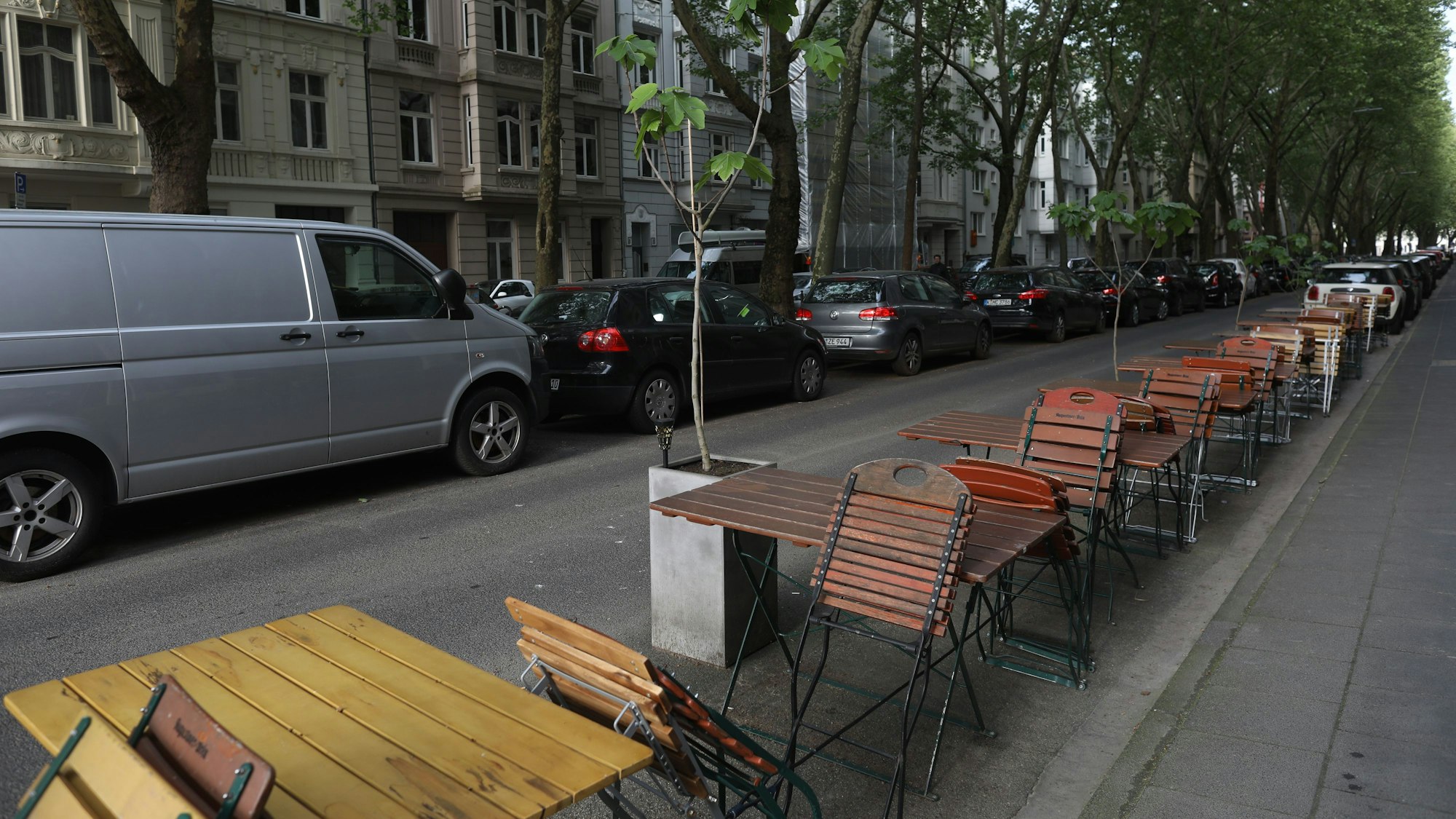 Die Weißenburgstraße im Kölner Agnesviertel