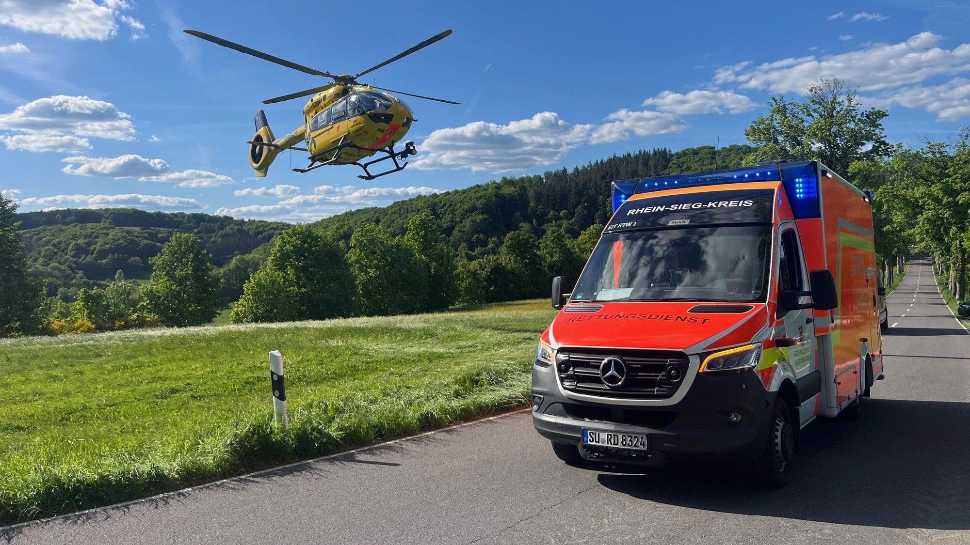 Der Rettungsdienst ist durch lange Anfahrten im ländlichen Rhein-Sieg-Kreis herausfordernd und teuer.