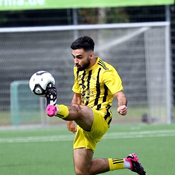 03.09.2023, Fussball-SV Schlebusch-Tus Mondorf
Murat Aydin (Schlebusch)
Foto: Uli Herhaus