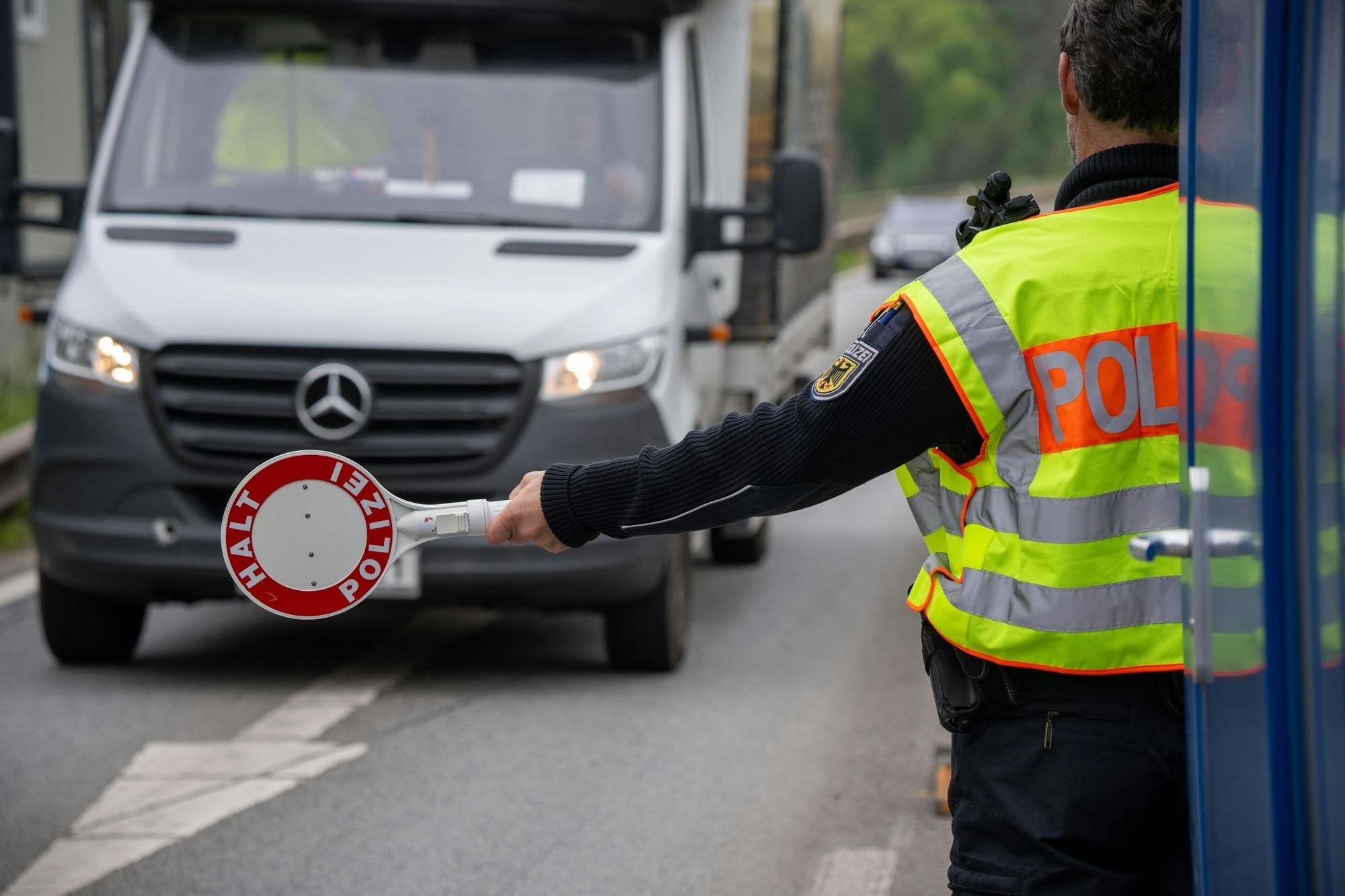 Die NRW-Polizei meldet verstärkte Grenzeinsätze.
