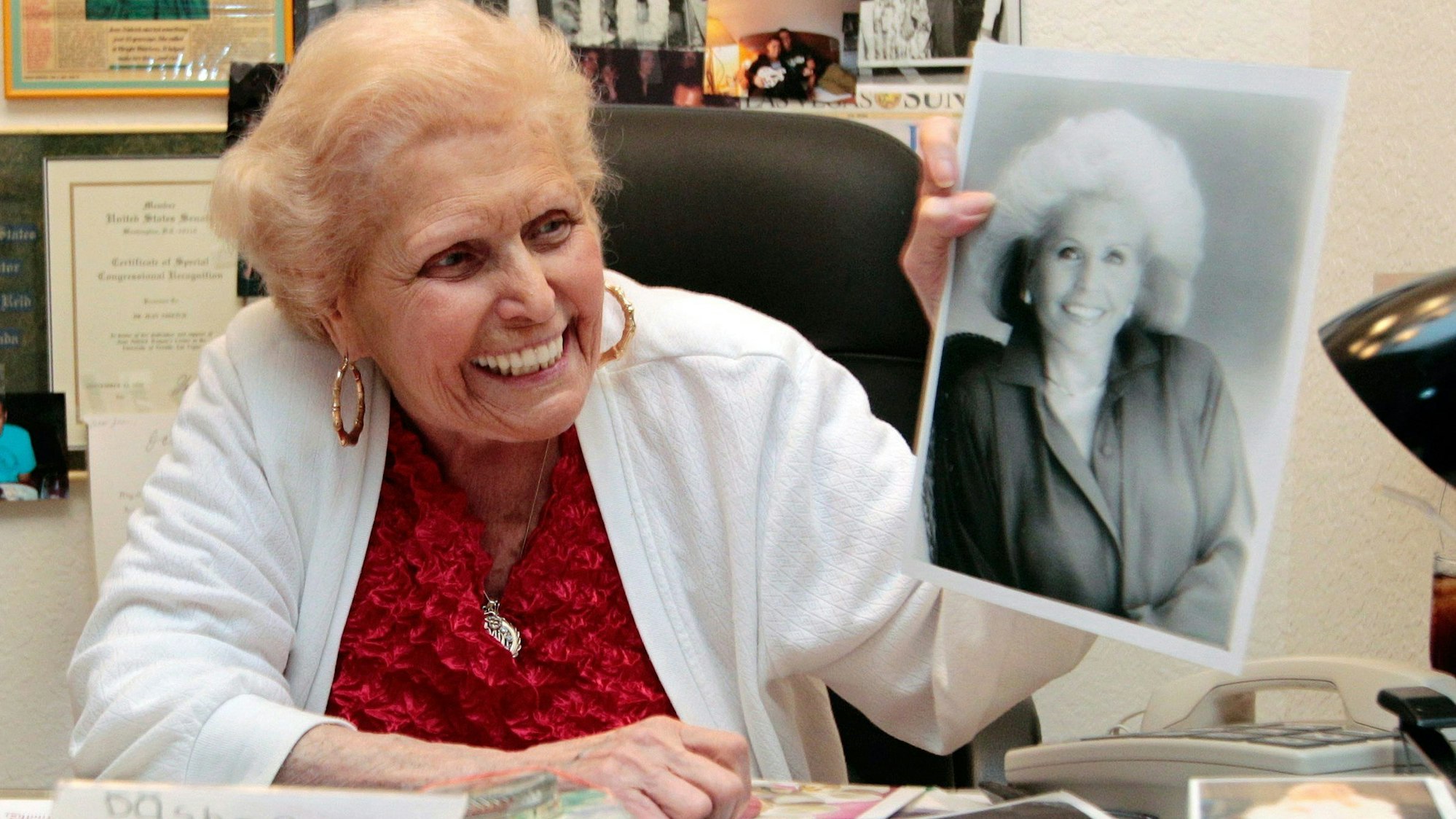 Jean Nidetch, die Gründerin von Weight Watchers, im Jahr 2011.