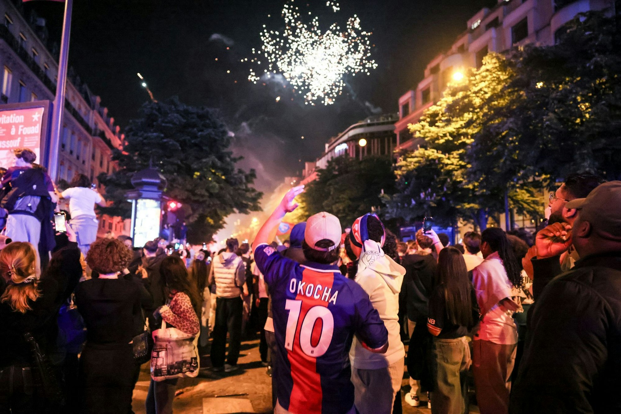 Bei den Feiern nach dem PSG-Sieg hat ein Auto drei Menschen umgefahren und verletzt (Archivbild).