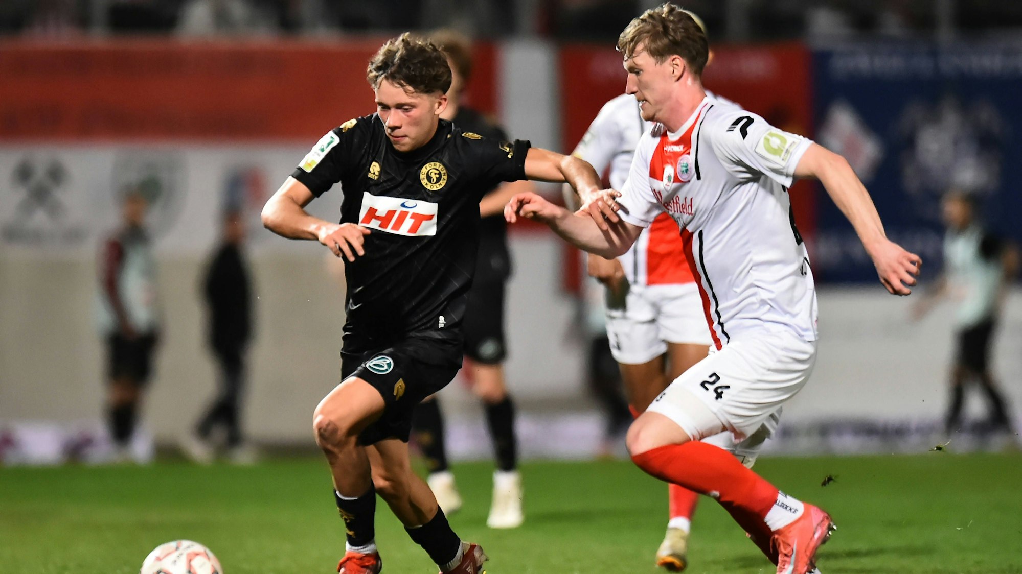 Max Wiese im Spiel gegen Rot-Weiß Oberhausen