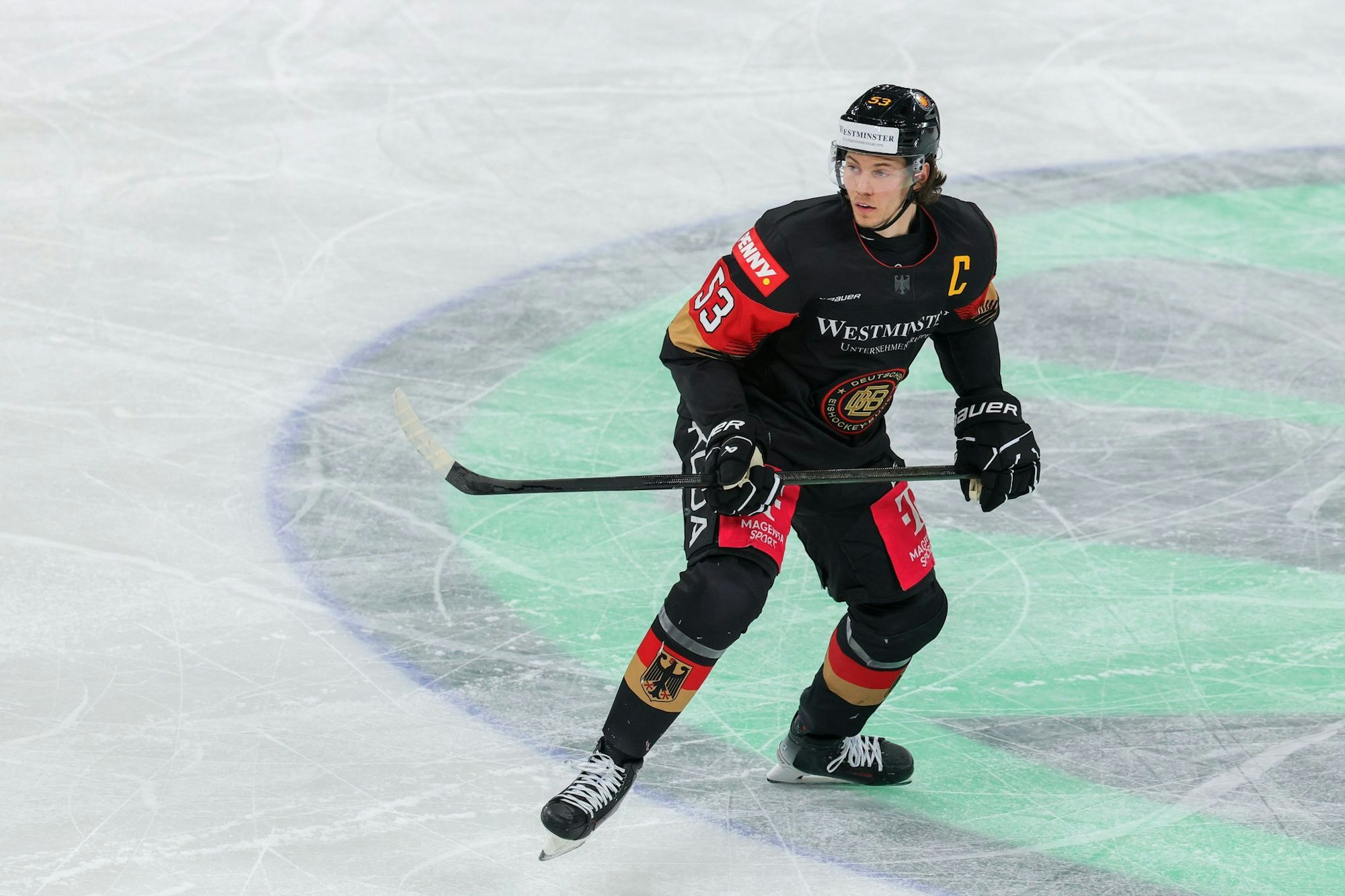 NHL-Star Moritz Seider führt die deutsche Mannschaft bei der WM.
