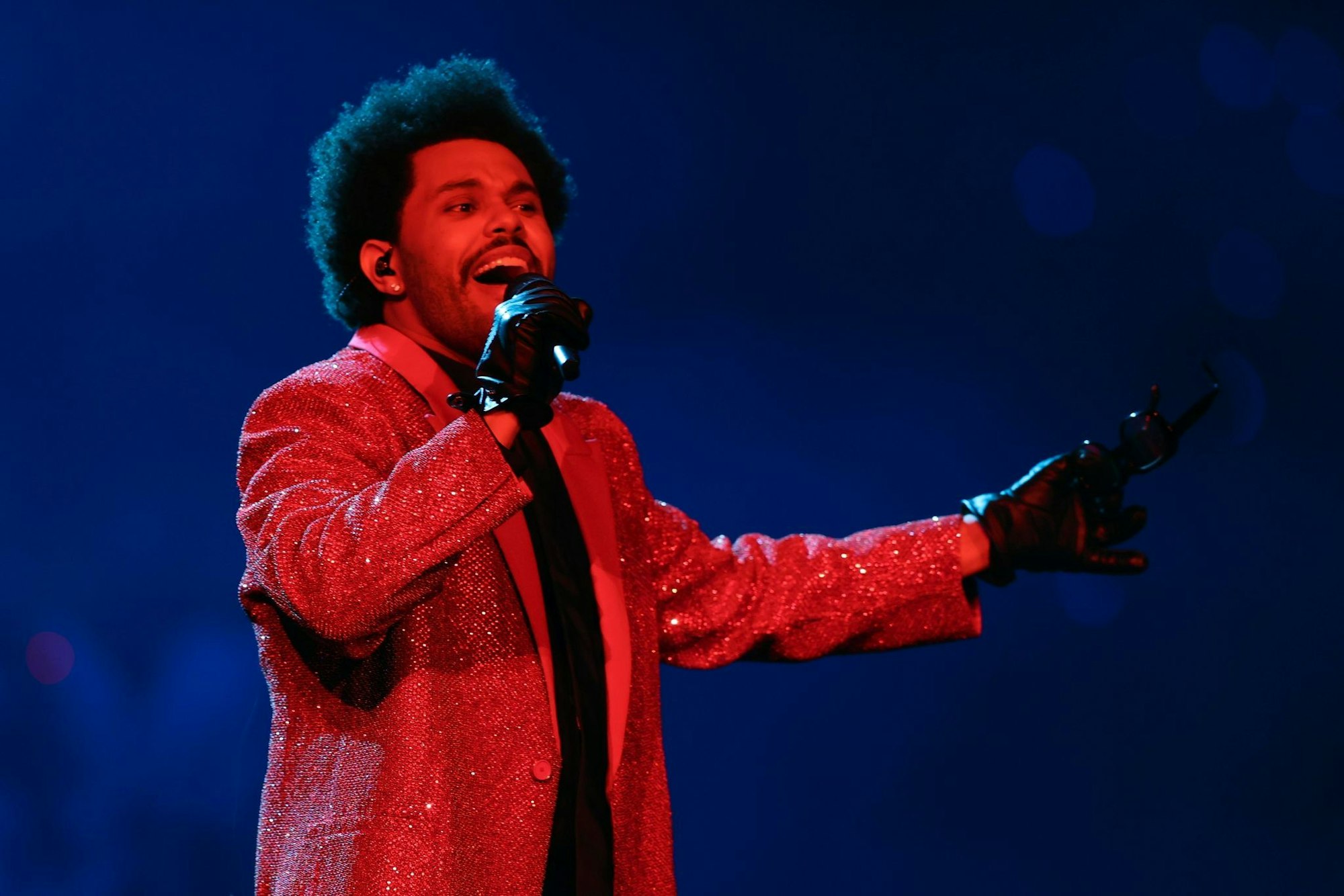 The Weeknd ist bald in einer Hauptrolle des Films «Hurry Up Tomorrow» zu sehen. (Archivbild)