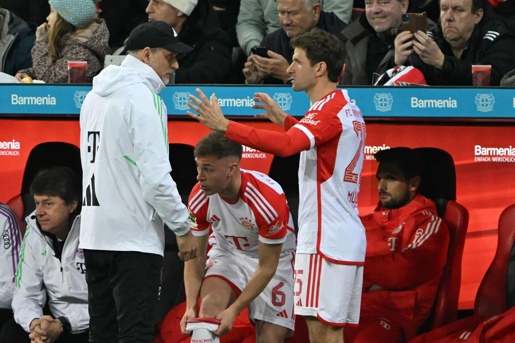 Ist wieder Zeit für die von Thomas Tuchel (l) geprägten Thomas-Müller-Spiele?