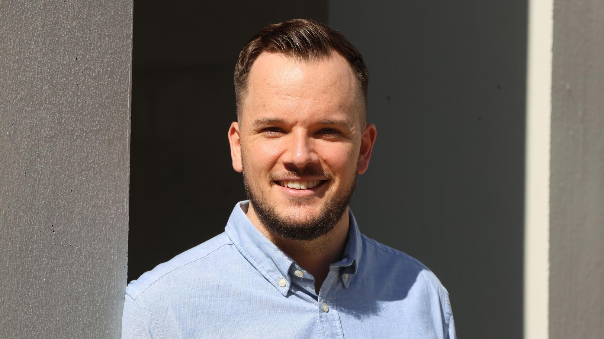 Porträt von Dillon Weber.