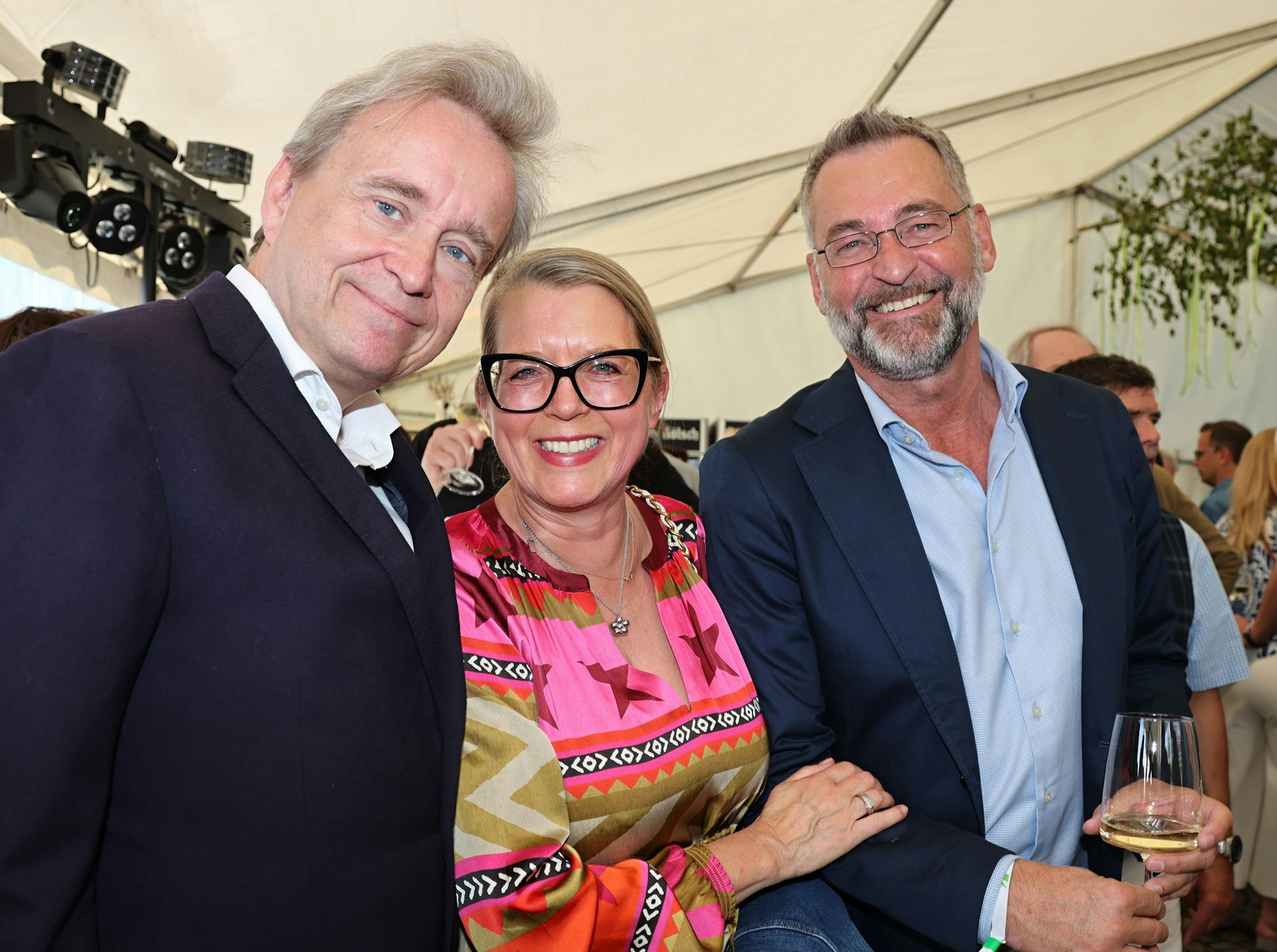 CDU-Fraktionschef Bernd Petelkauf, Stadtdirektorin Andrea Blome und Opern-Intendant Hein Mulders