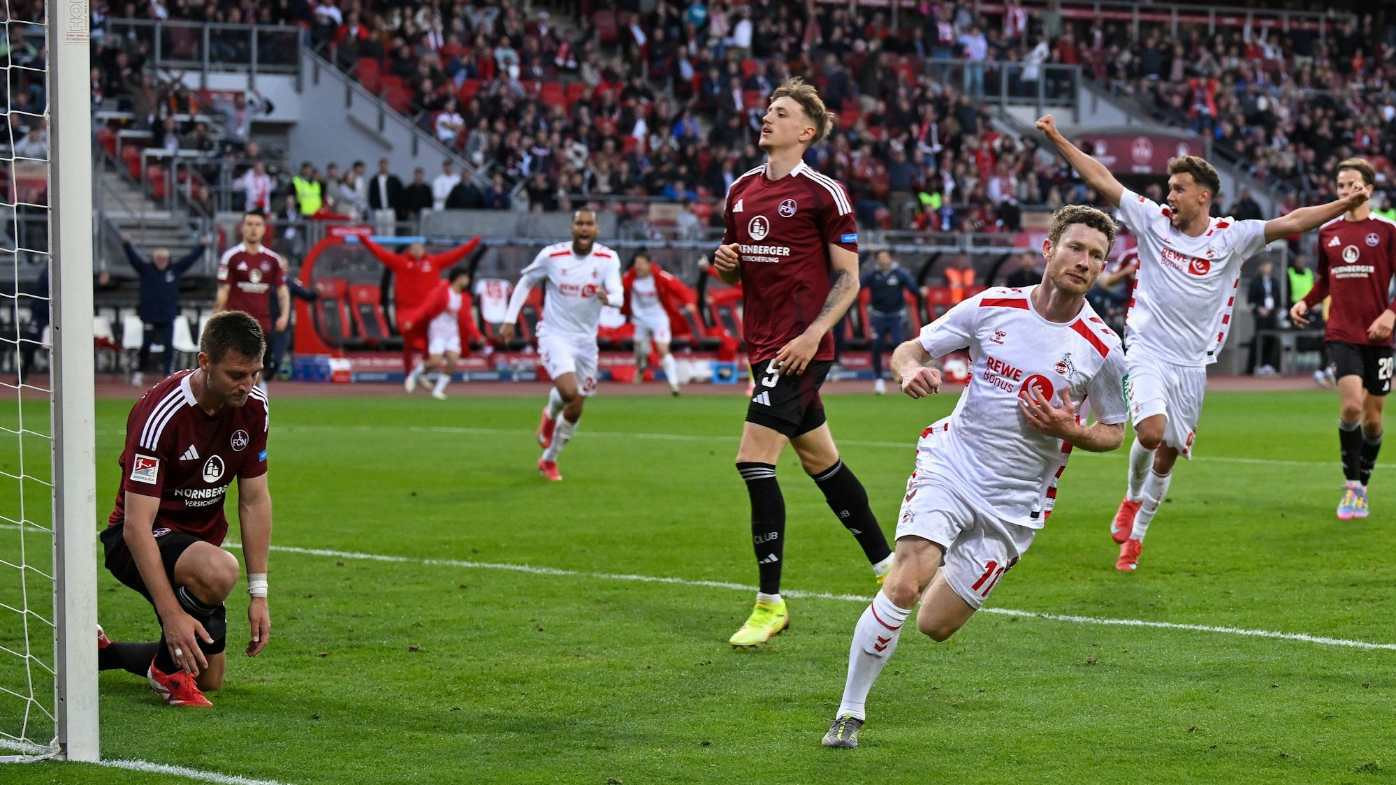 Wieder hat Florian Kainz getroffen, der FC gewinnt in Nürnberg nach 0:1-Rückstand noch 2:1.