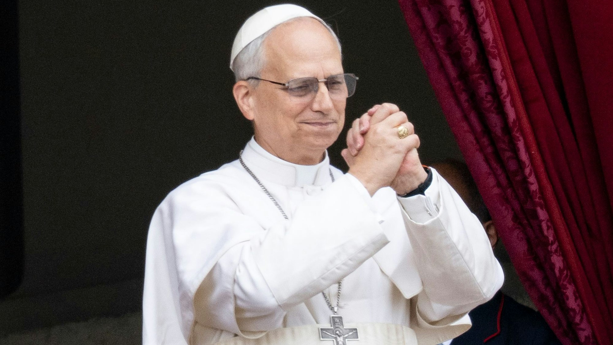 Mit einer Botschaft für den Frieden: Der neue Papst.