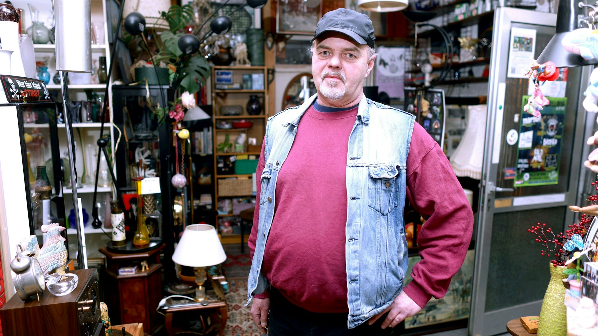 08.05.2025, Köln: Wilfried Stegemann von der Sozialistischen Selbsthilfe Mülheim. Foto: Arton Krasniqi