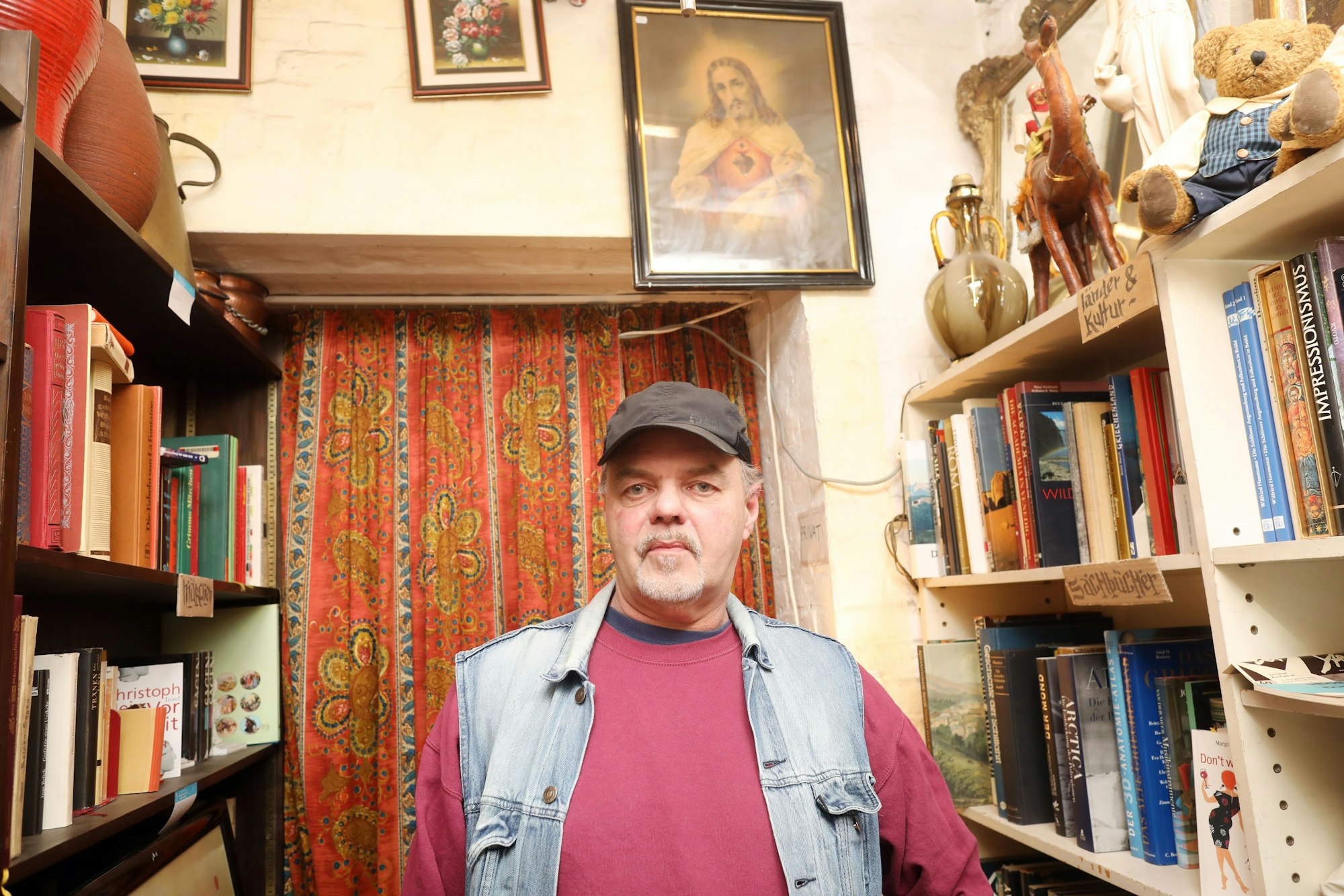 08.05.2025, Köln: Wilfried Stegemann von der Sozialistischen Selbsthilfe Mülheim. Foto: Arton Krasniqi