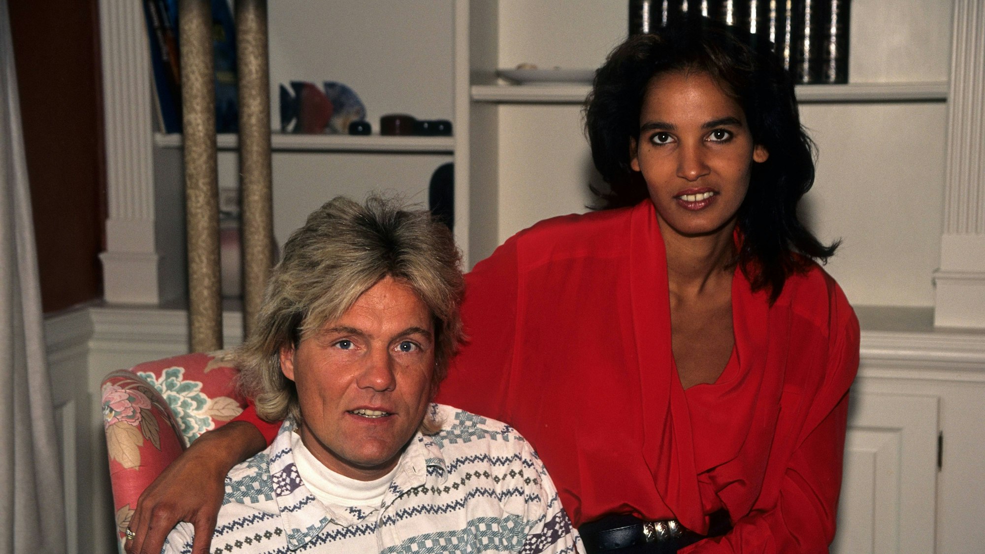 Dieter Bohlen (l) mit Nadja Abd el Farrag.