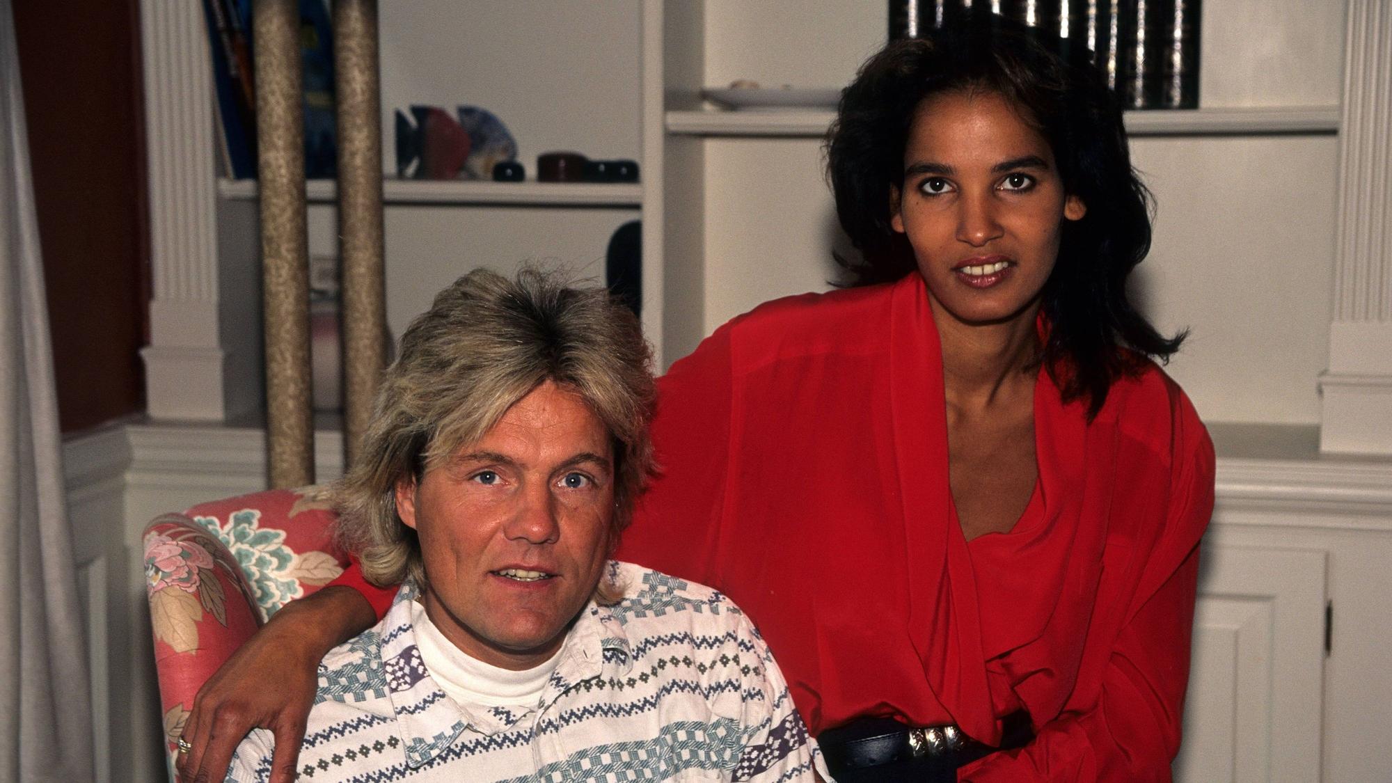 Dieter Bohlen (l) mit Nadja Abd el Farrag.