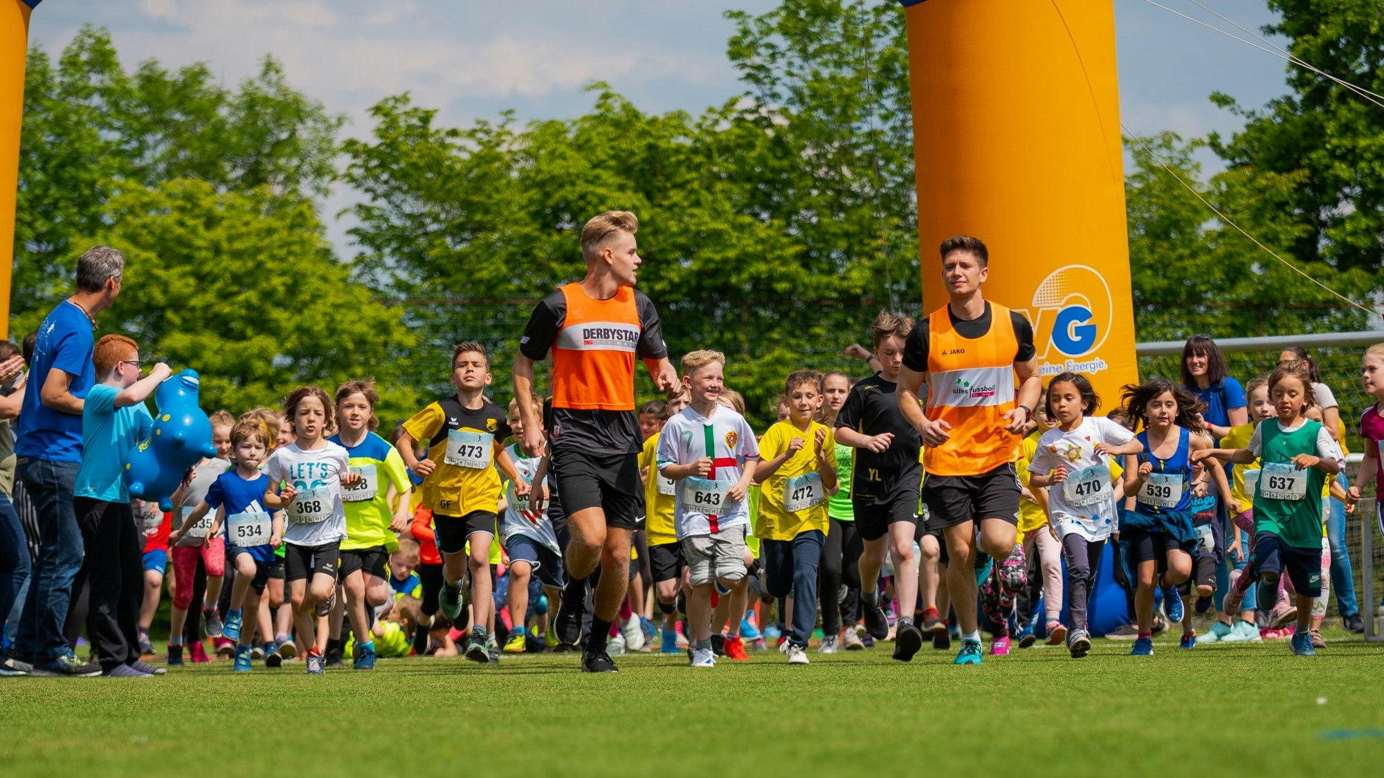 Am Samstag, 17. Mai 2025, geht Glessen Läuft in die zehnte Runde. (Archivbild)