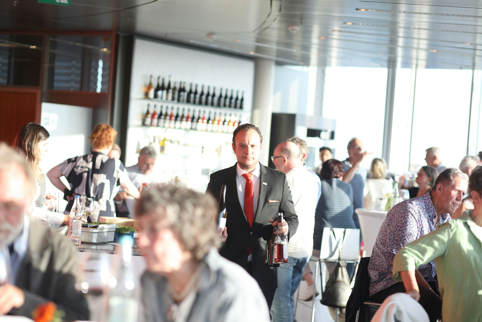 Impressionen vom Winetasting im Köln-Sky