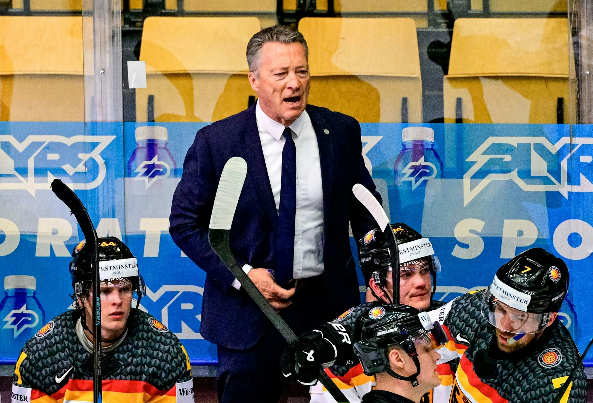 Bundestrainer Harold Kreis war verärgert über die harte Gangart der Norweger.