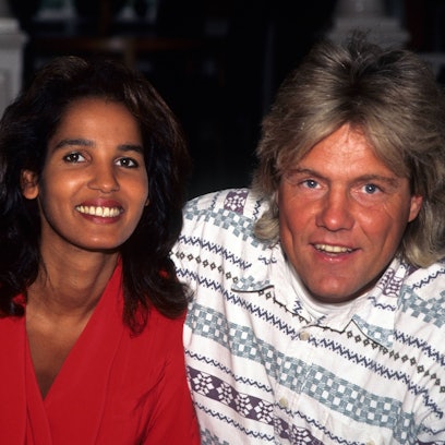 Nadja Abd el Farrag während ihrer Beziehung mit Dieter Bohlen.