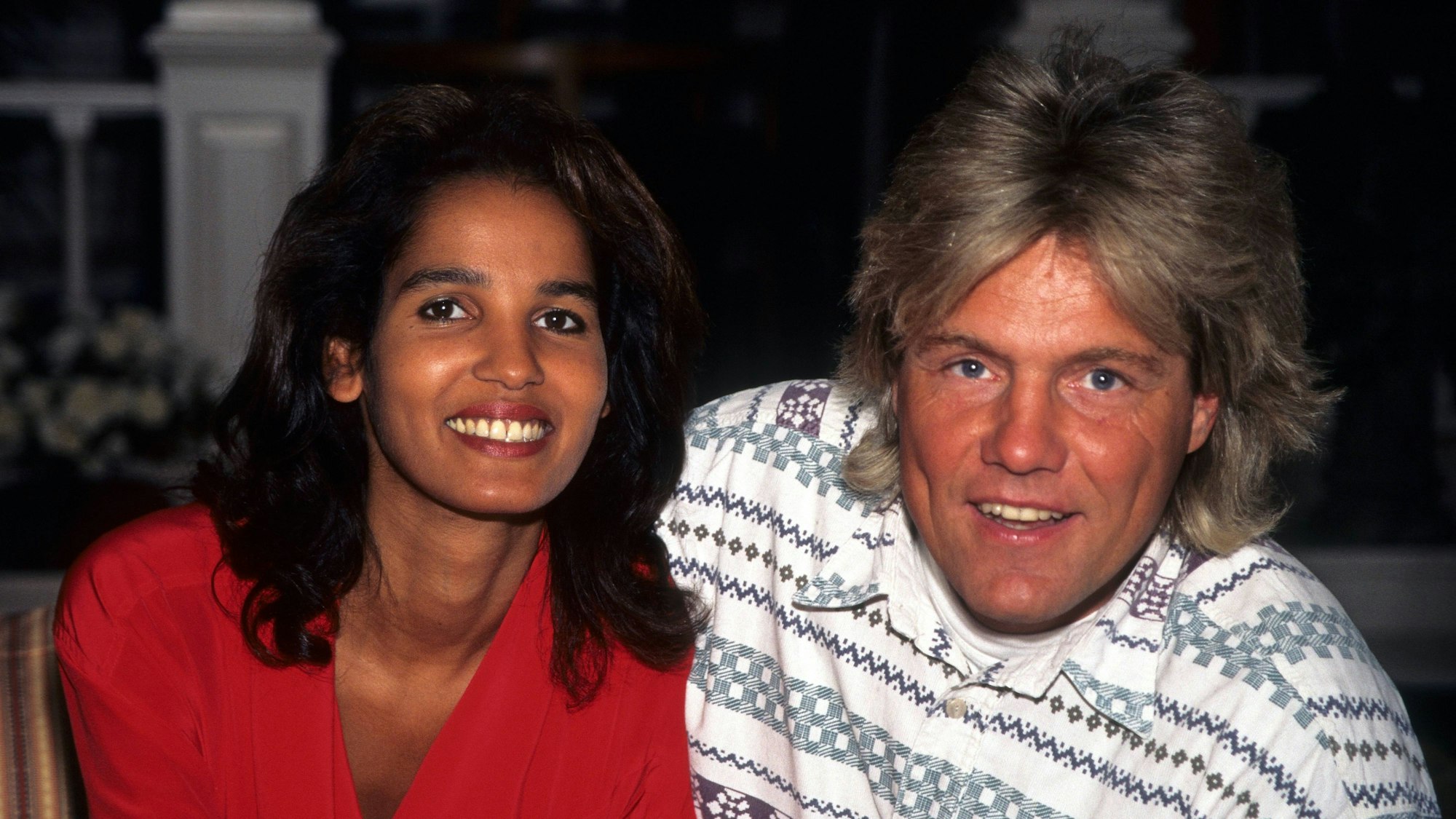 Nadja Abd el Farrag während ihrer Beziehung mit Dieter Bohlen.