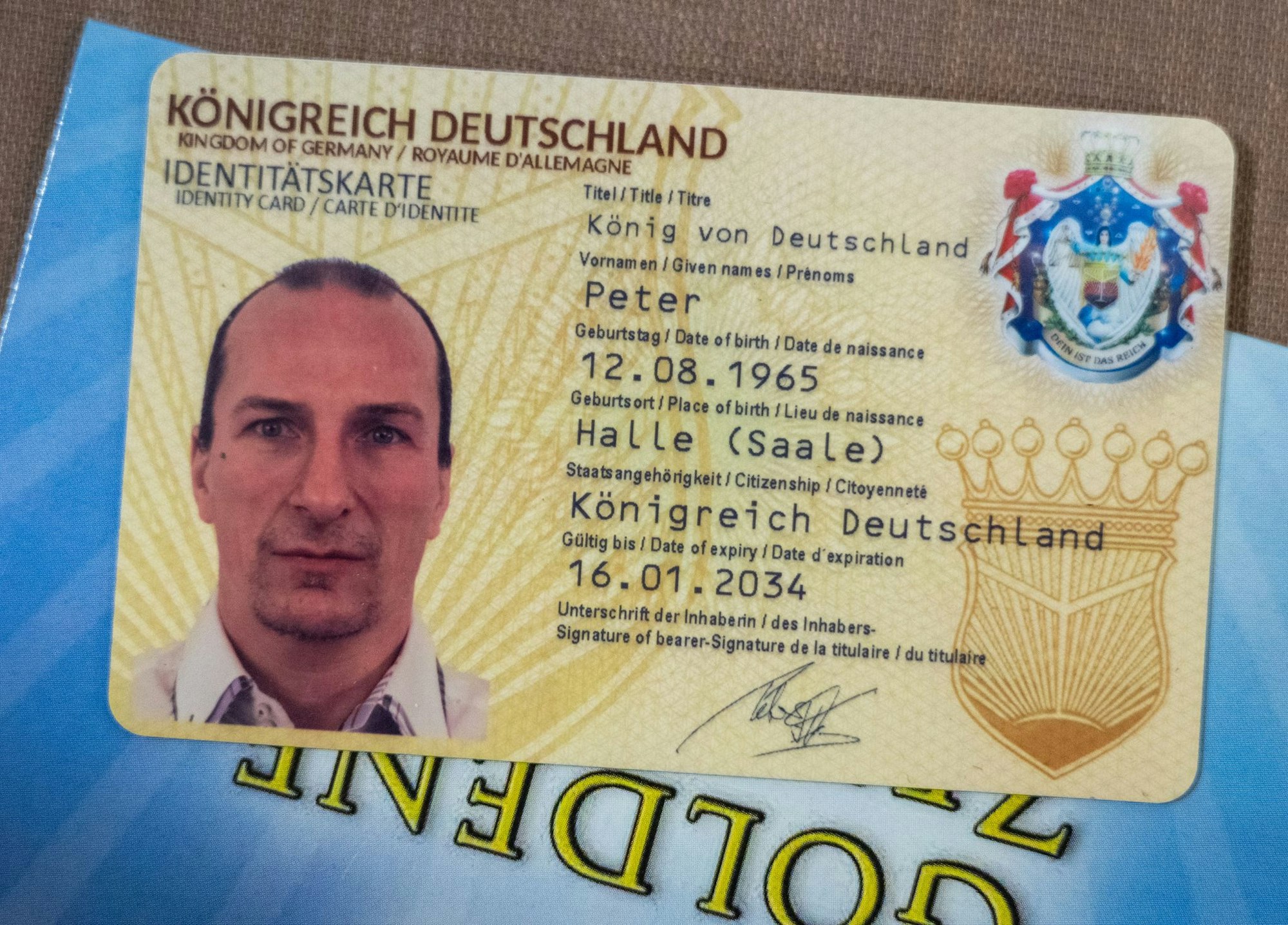 Die Vereinigung stellte auch eigene Fantasiedokumente aus. (Archivfoto)