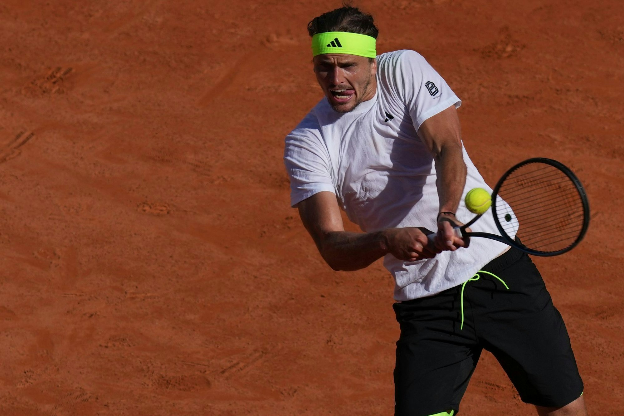 Alexander Zverev schaffte es ins Viertelfinale von Rom