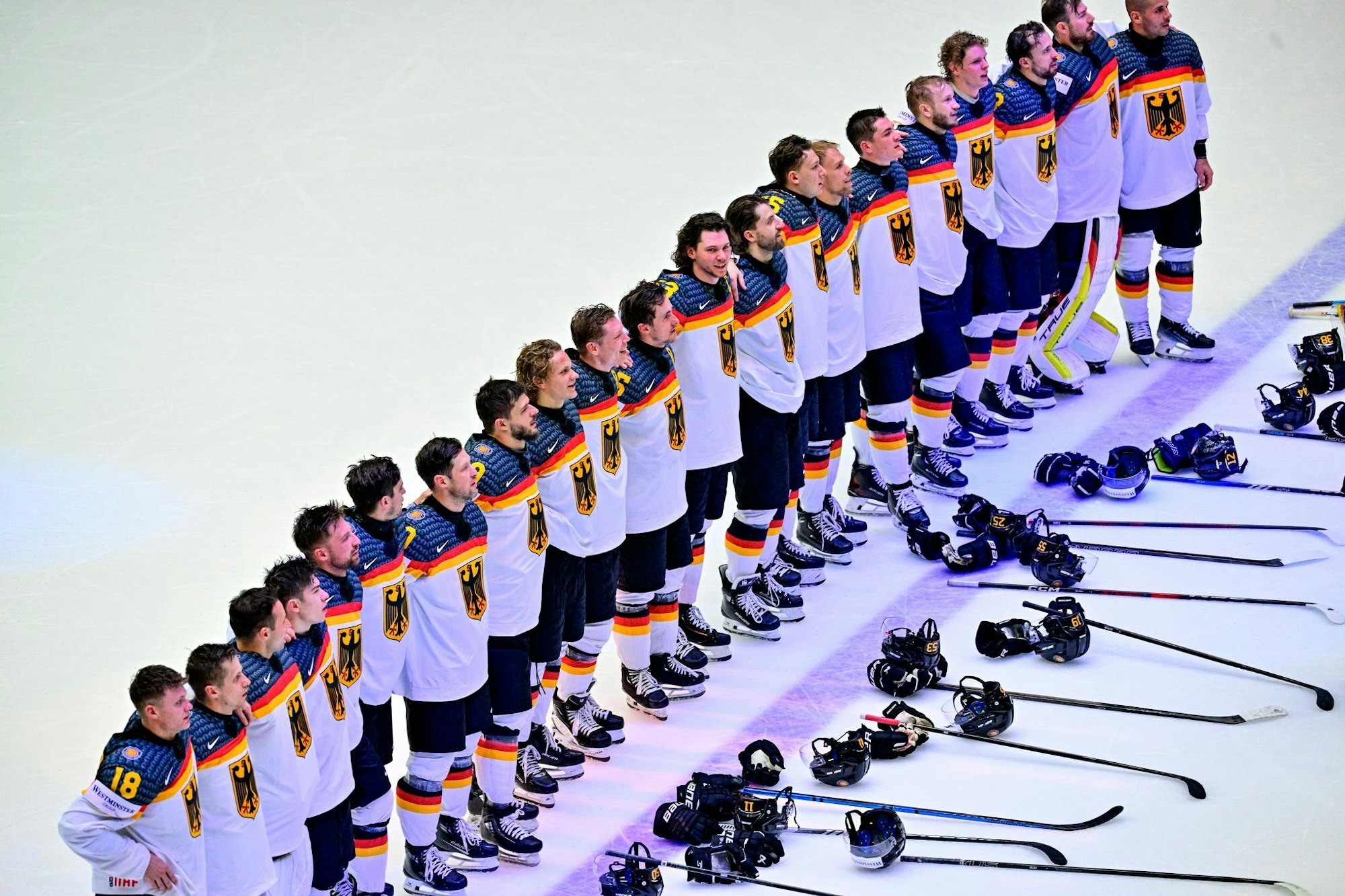 Drittes WM-Spiel, dritter Sieg für das deutsche Eishockey-Team.