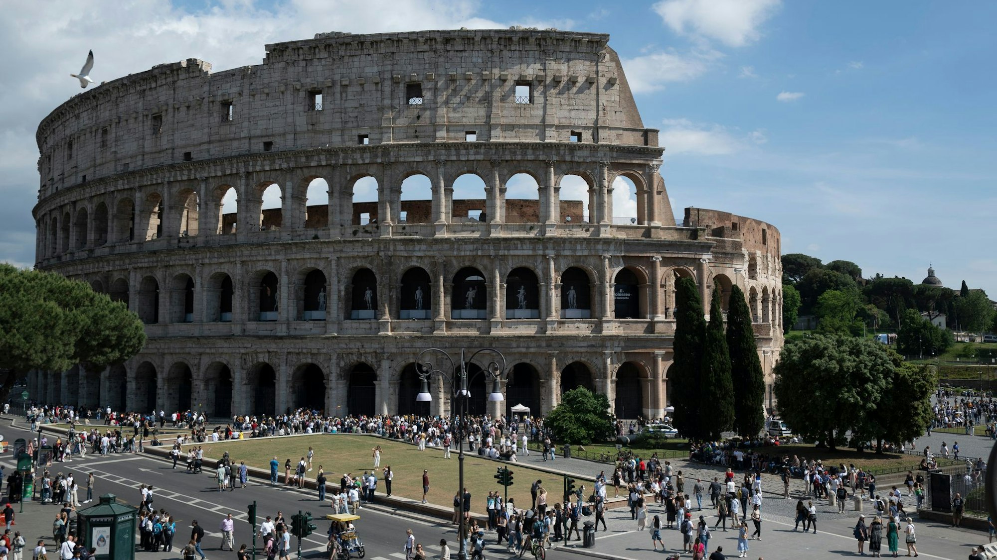 Allein das Kolosseum lockte vergangenes Jahr mehr als 14,7 Millionen Besucher an. (Archivbild)