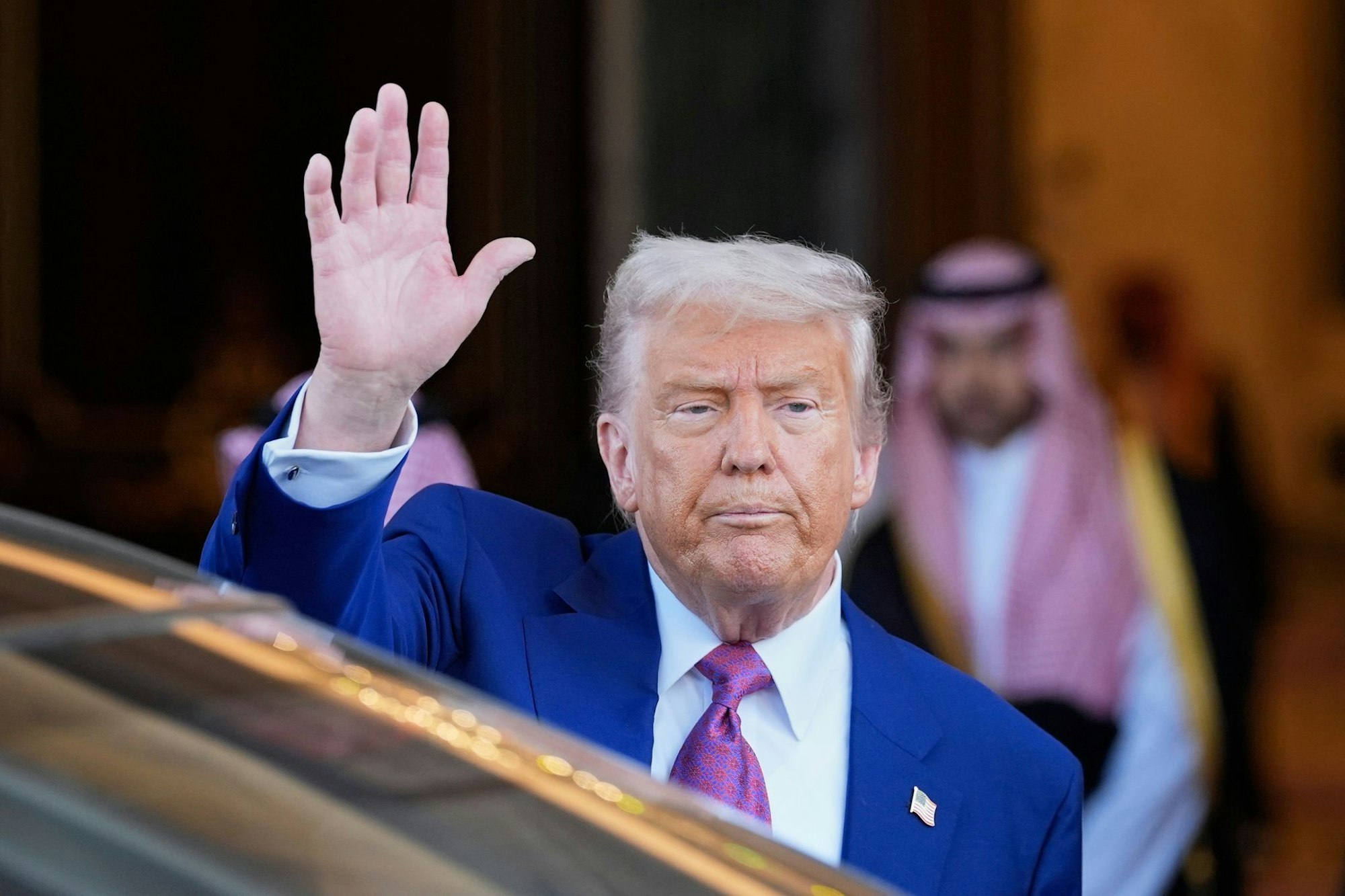 «Viel Glück, Syrien», sagte Trump in Riad.