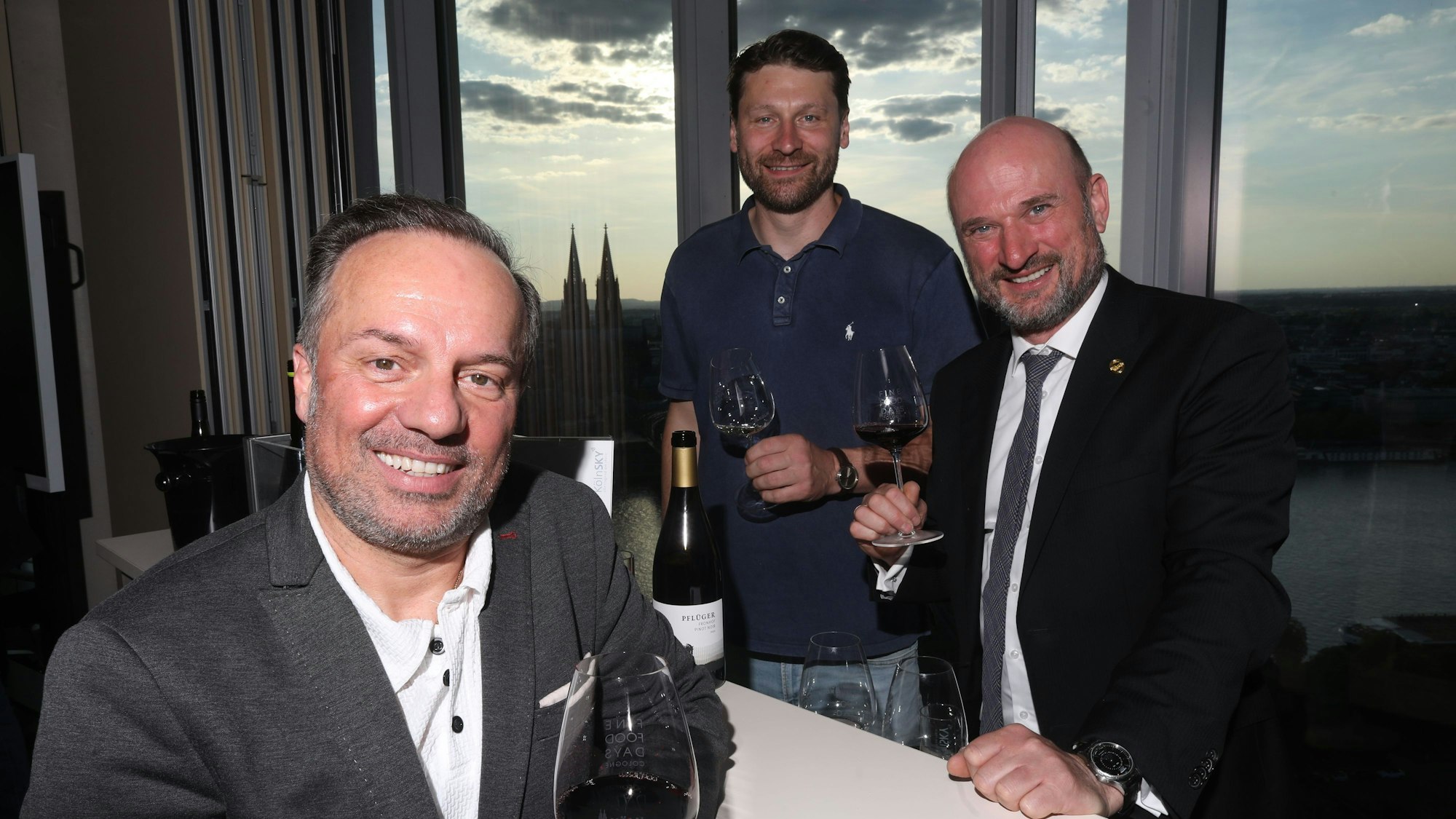 Impressionen vom Winetasting im Köln-Sky