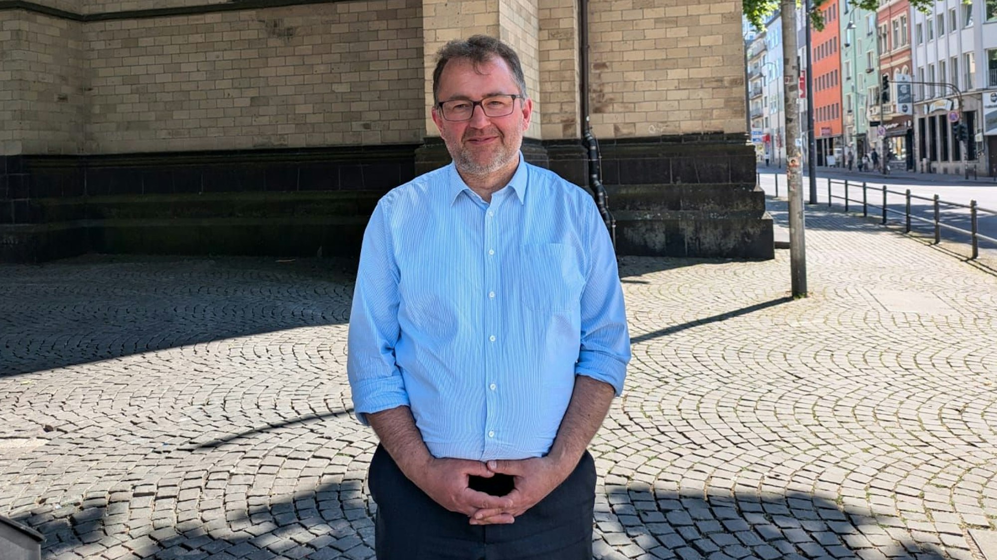 Michael Schiffer locken die kulinarischen Angebote rund um den Zülpicher Platz.