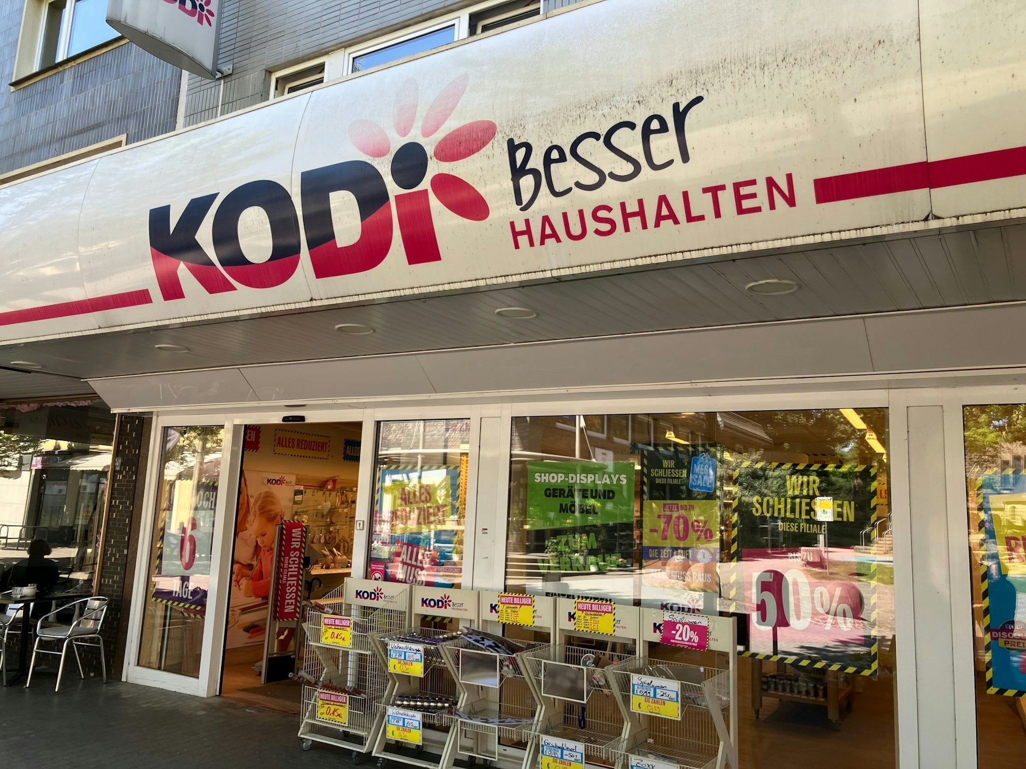 150 der 230 Kodi-Filialen sollen übernommen werden.