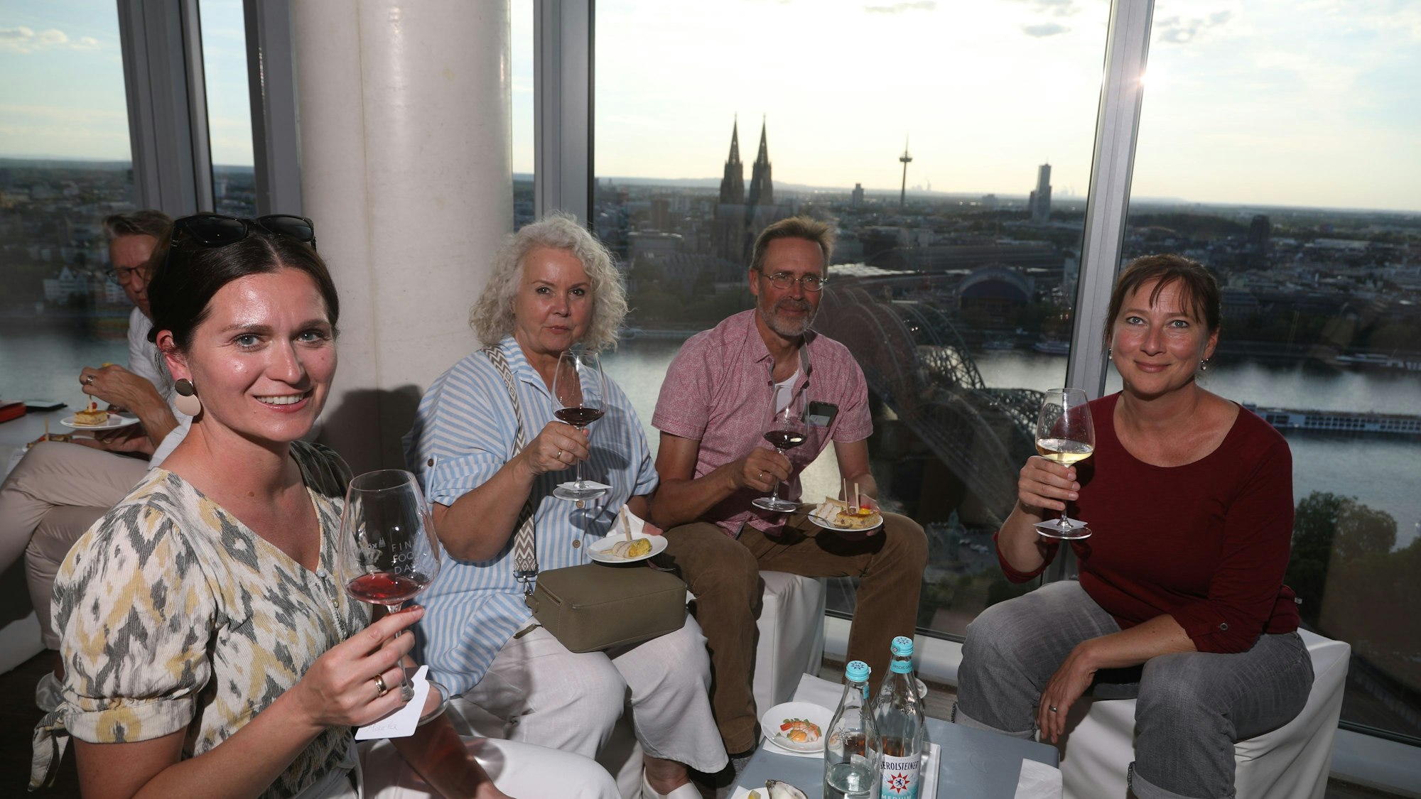 Impressionen vom Winetasting im Köln-Sky