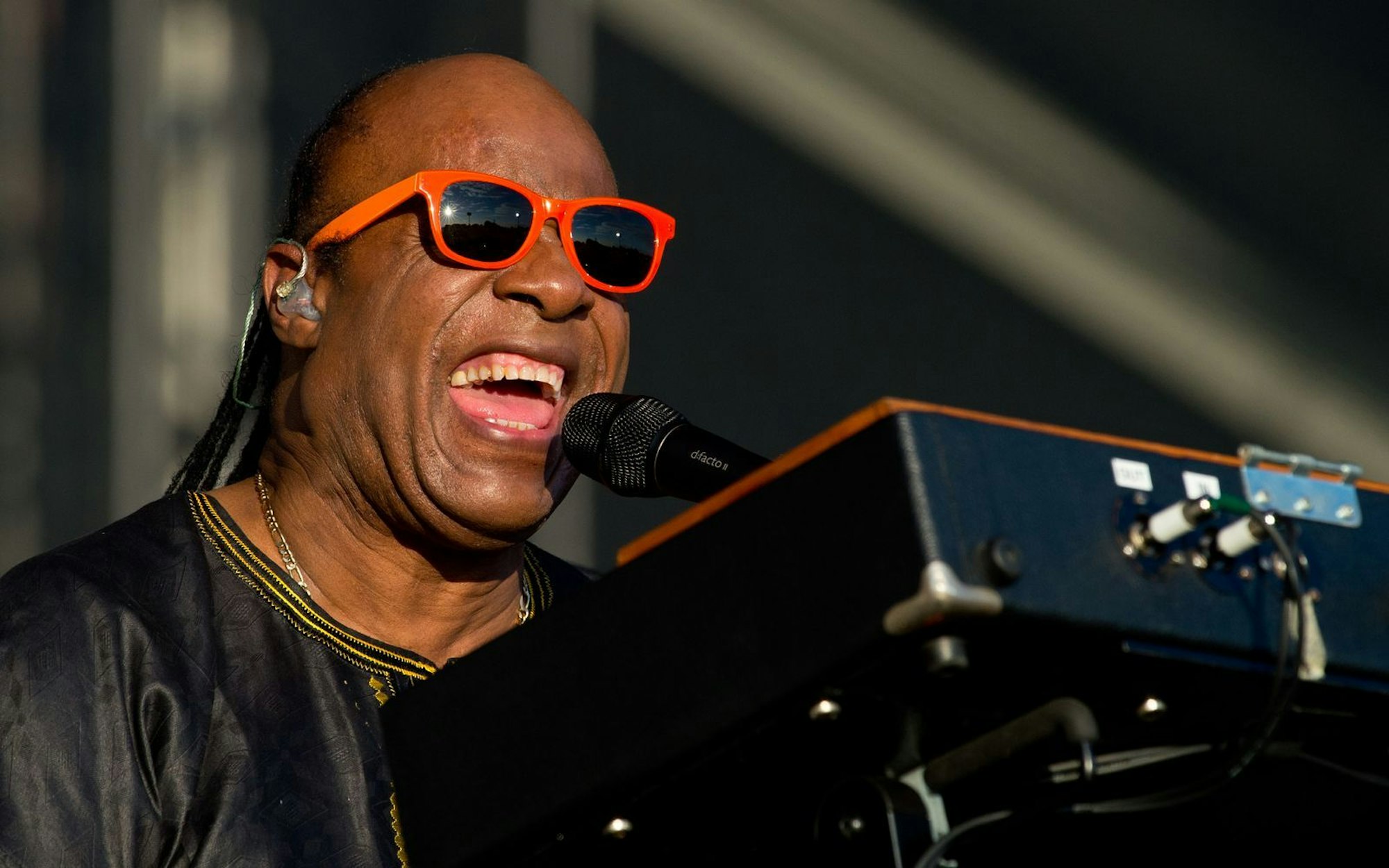 Steht mit 75 immer noch auf der Bühne: Stevie Wonder. (Bild: 2014 Getty Images/Ben A. Pruchnie)
