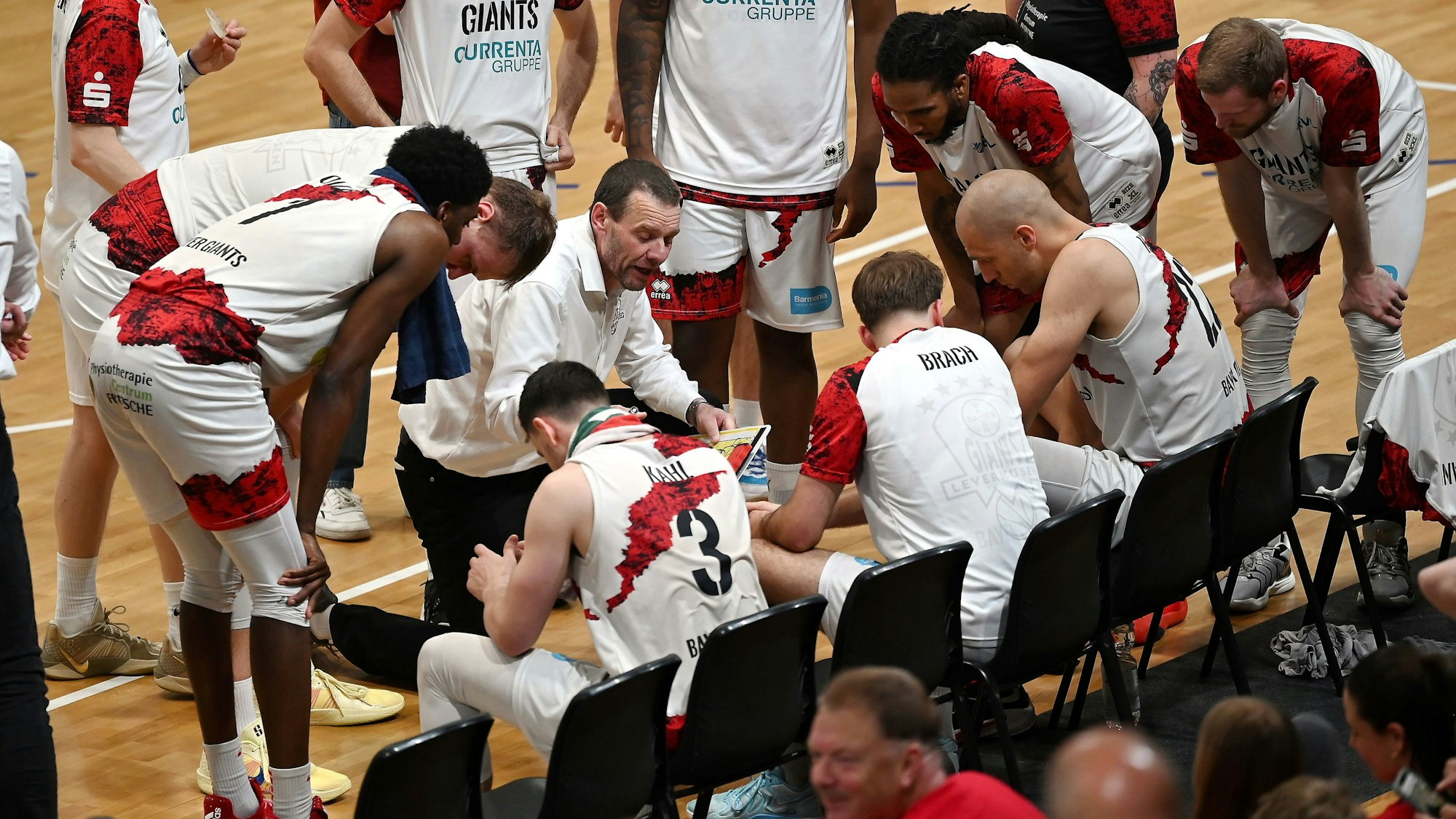 10.05.2025, Basketball-Bayer Giants-Lok Bernau
TR: Michael Koch (Bayer)
Foto: Uli Herhaus